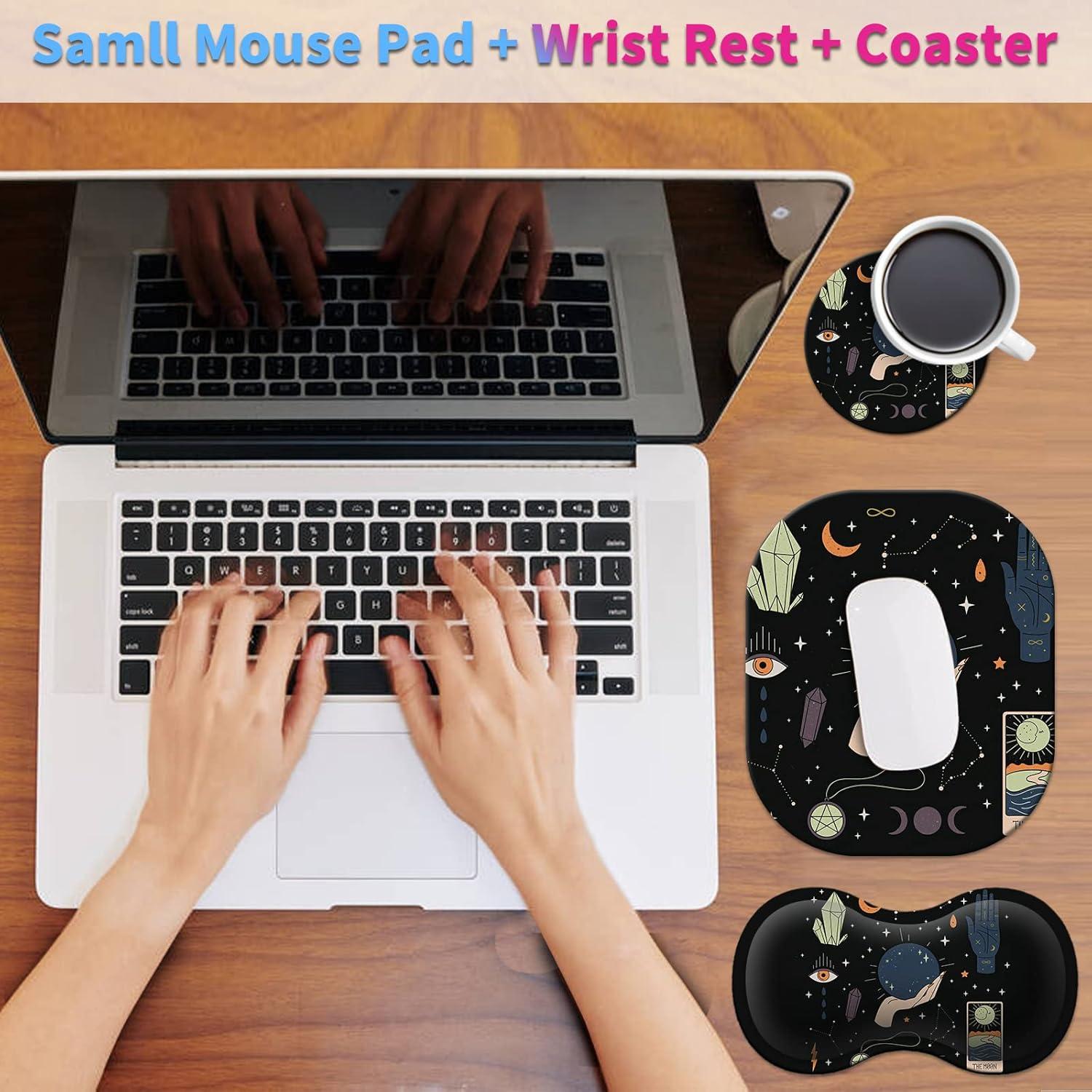 Juego de Alfombrilla de Ratón Pequeña 3 en 1 Ergonómico Ouija