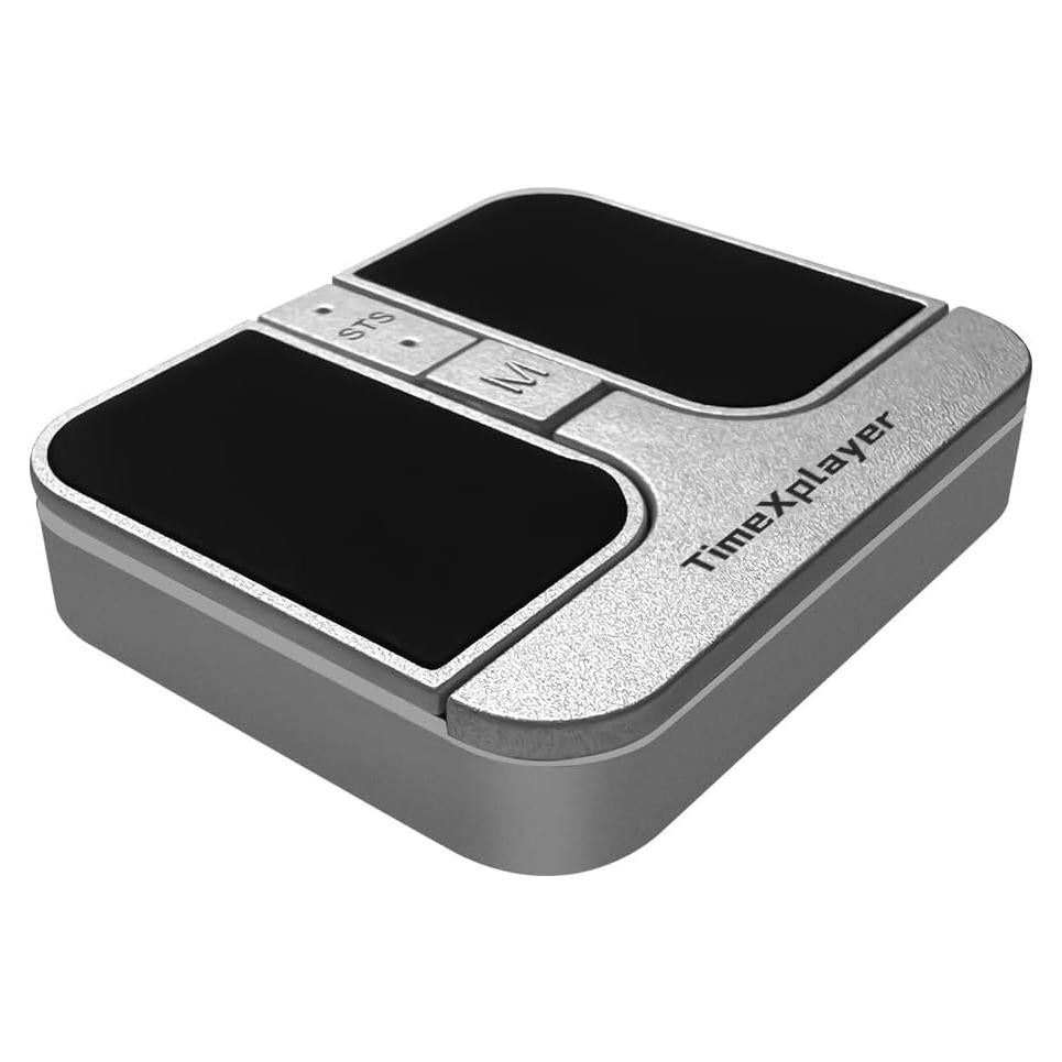 Mini Ratón Cuadrado TIMEXPLAYER Inalámbrico Bluetooth Plata