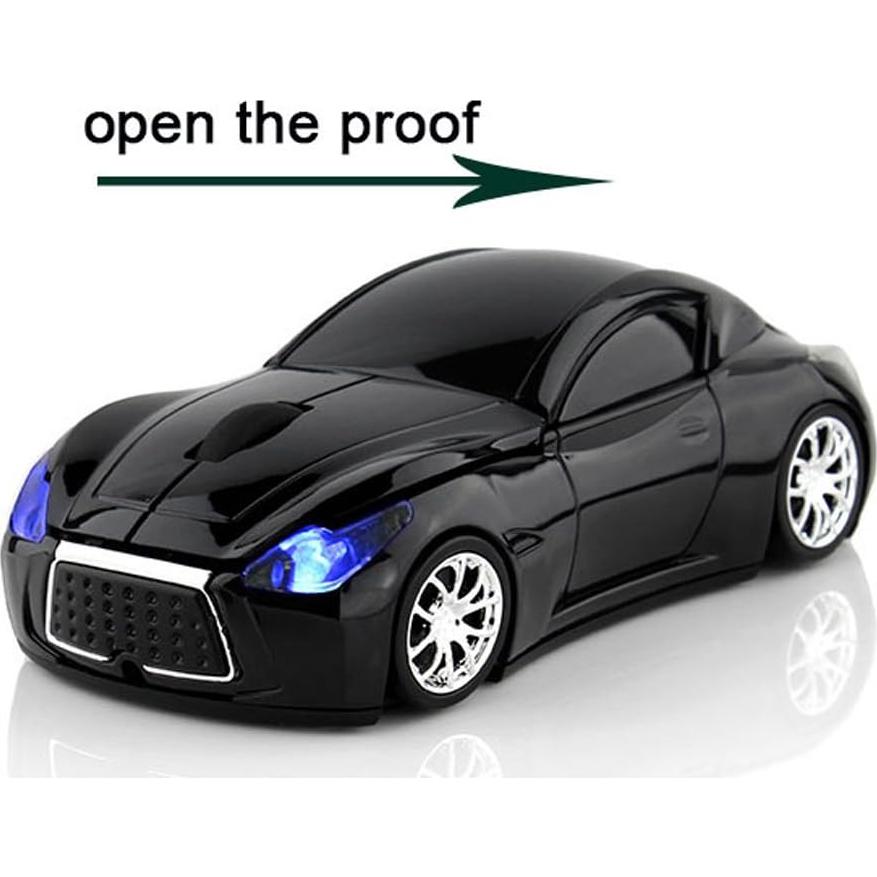 Ratón Inalámbrico Deportivo MGbeauty Azul 1600 DPI LED