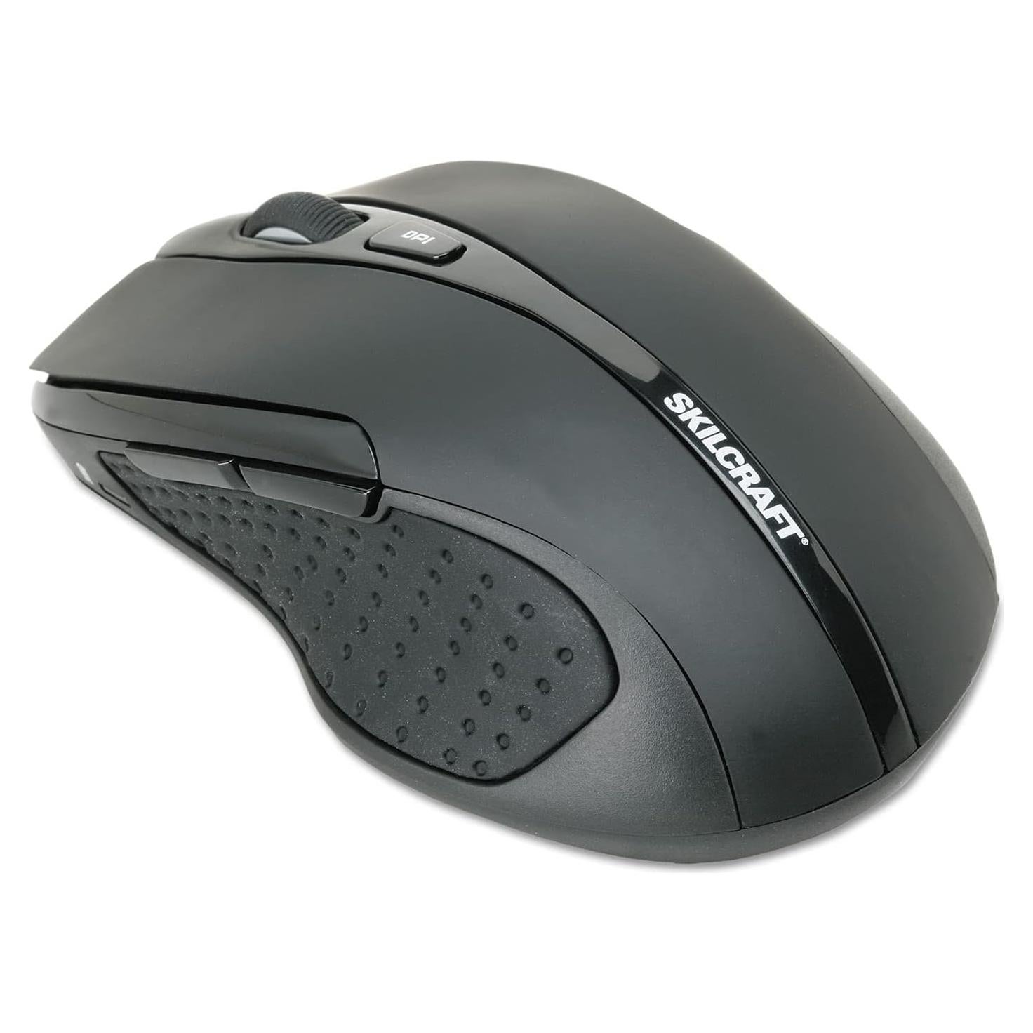 Ratón Inalámbrico SKILCRAFT AbilityOne USB Ergonómico