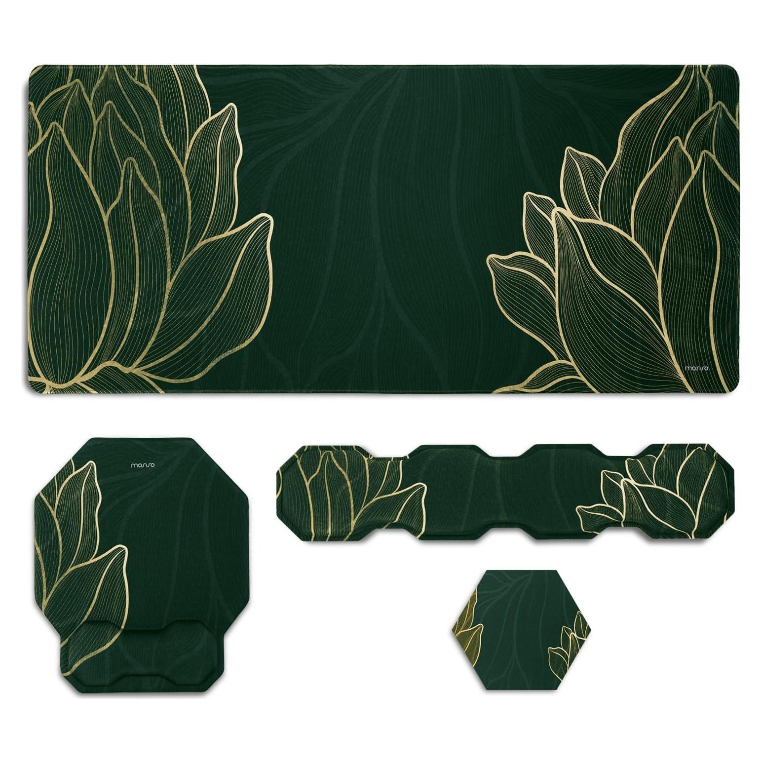 Almohadilla de Juego MOSISO Grande con Soporte para Muñeca