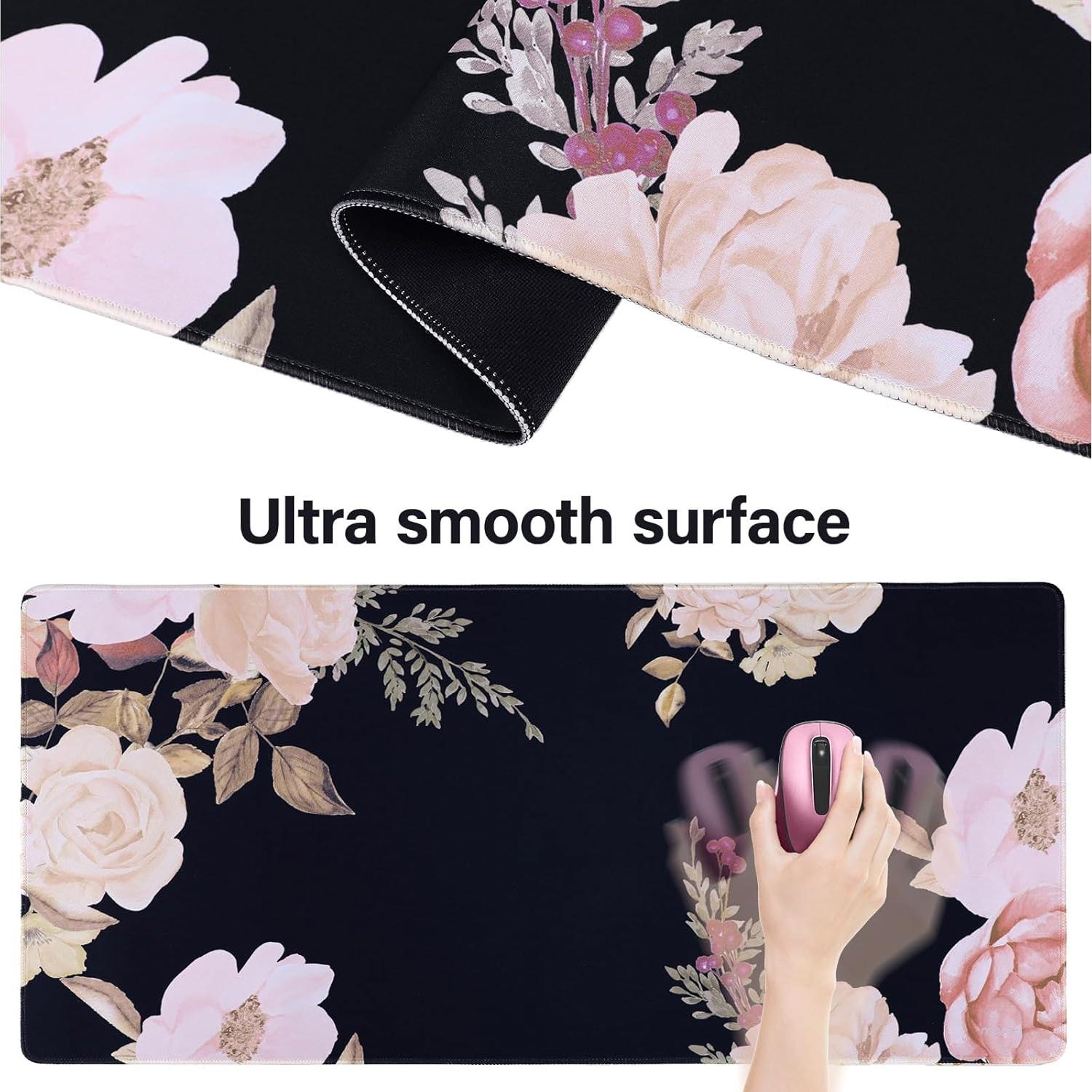 Conjunto Alfombrilla de Teclado y Ratón MOSISO Ergonómico Negro