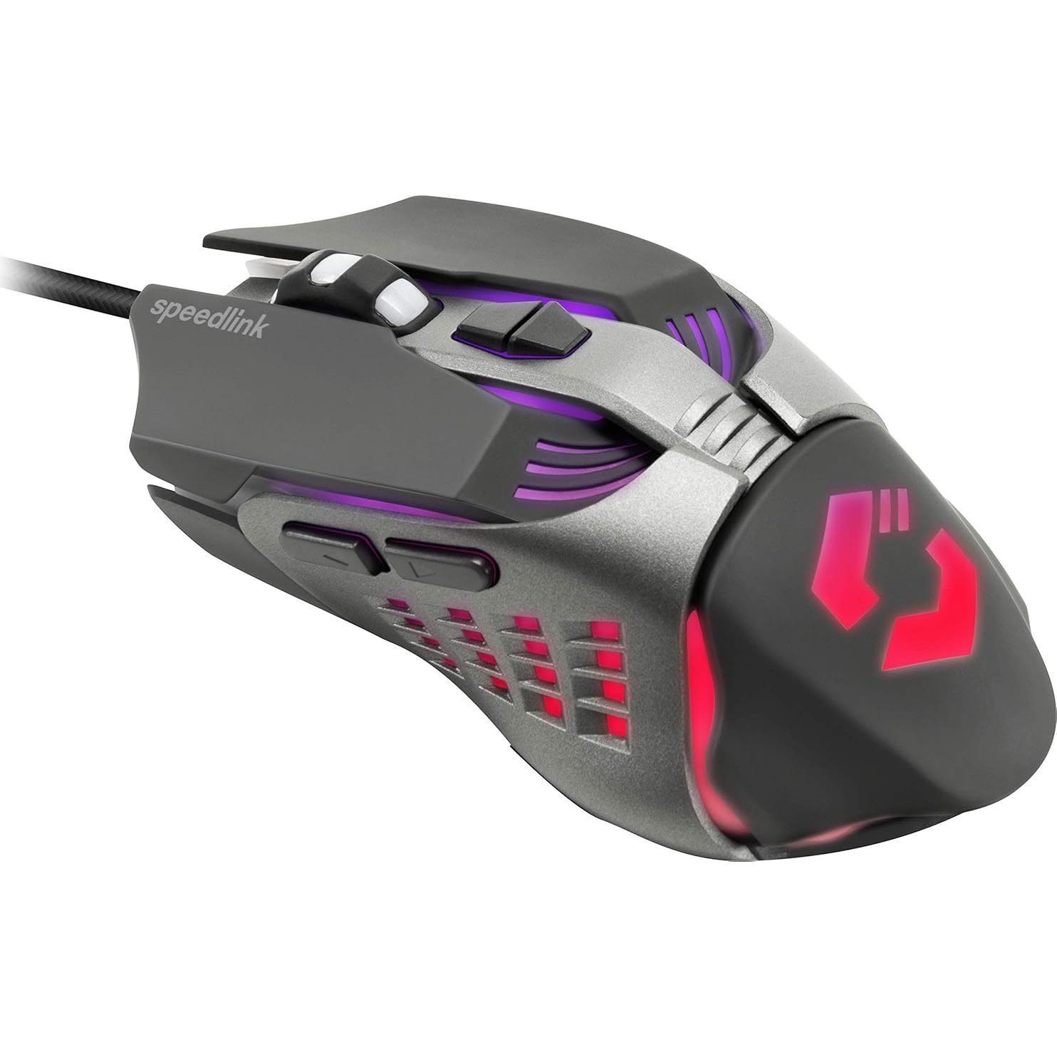 Ratón Gaming LED Multicolor Speedlink TYALO 3200dpi 5 Botones