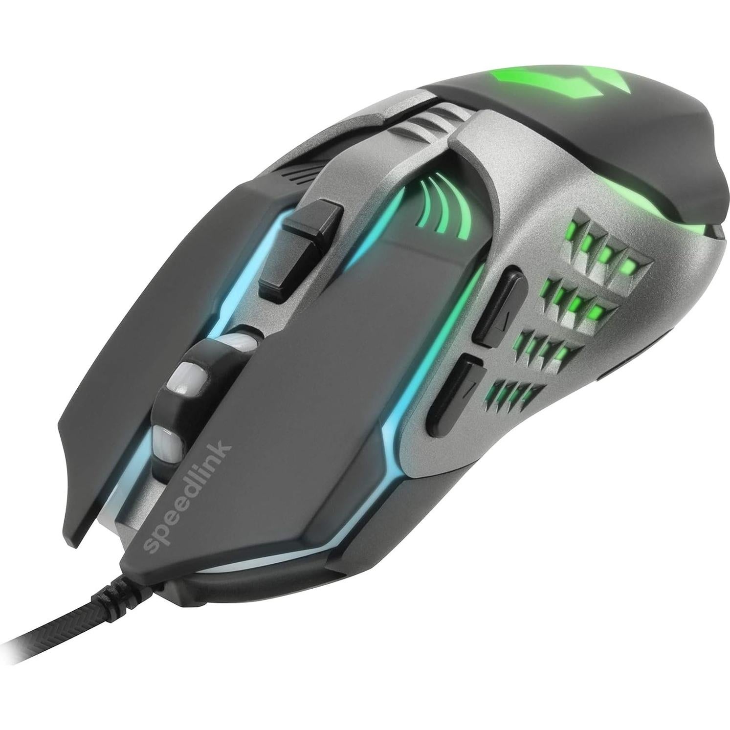 Ratón Gaming LED Multicolor Speedlink TYALO 3200dpi 5 Botones