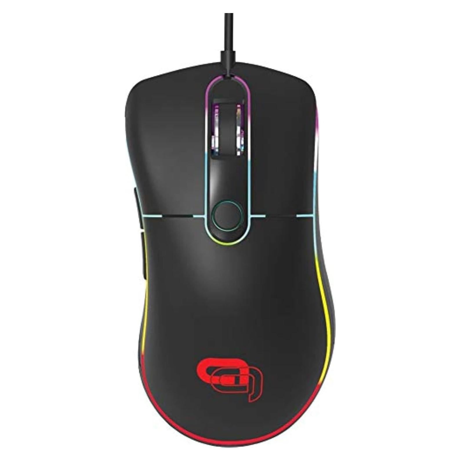 Ratón Gaming Tzumi Alpha 966, Negro, 236.6g, Cableado