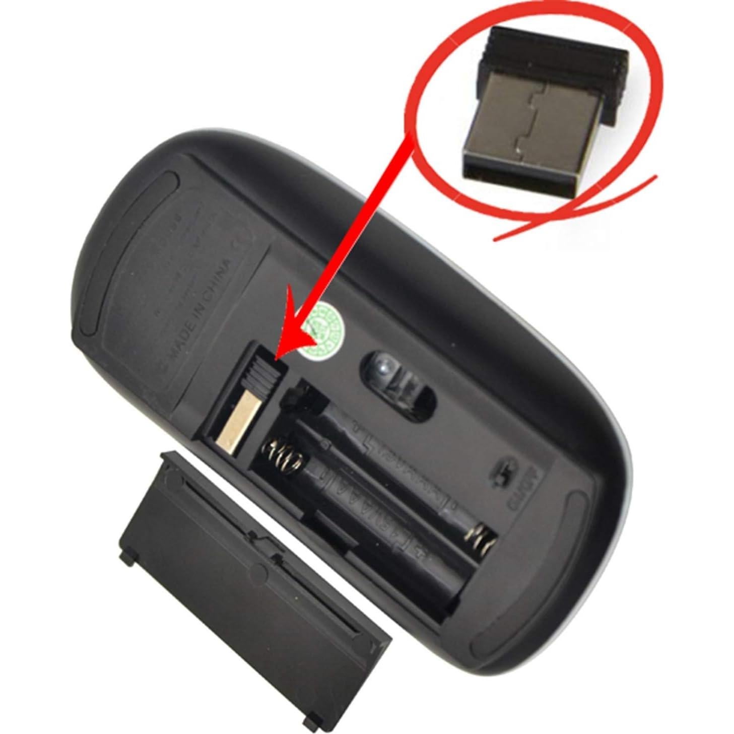 Ratón Inalámbrico Óptico Nothers Camuflaje 2.4G Portátil