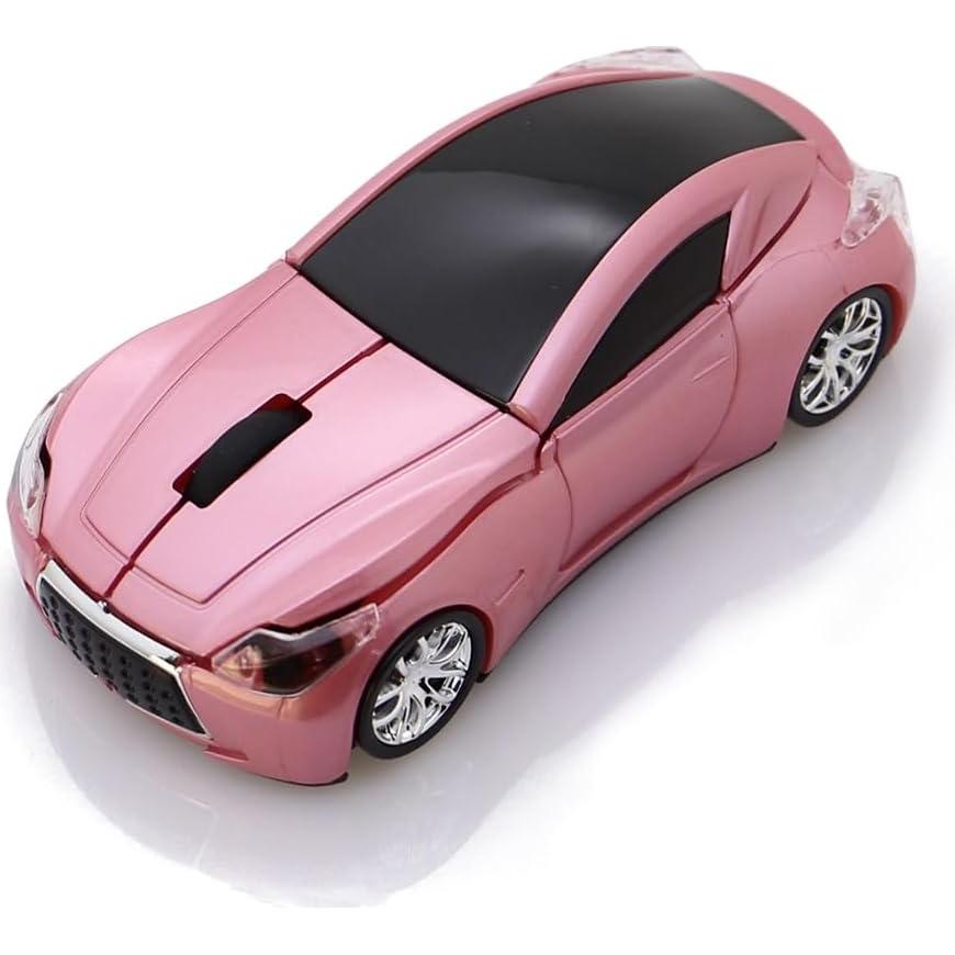 Ratón Inalámbrico Óptico MTUBTB GC1401B Rosa 2.4GHz