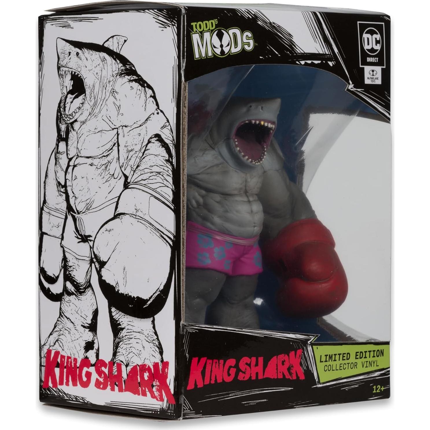 Figura de Vinilo Coleccionista McFarlane DC Rey Tiburón 11.43cm