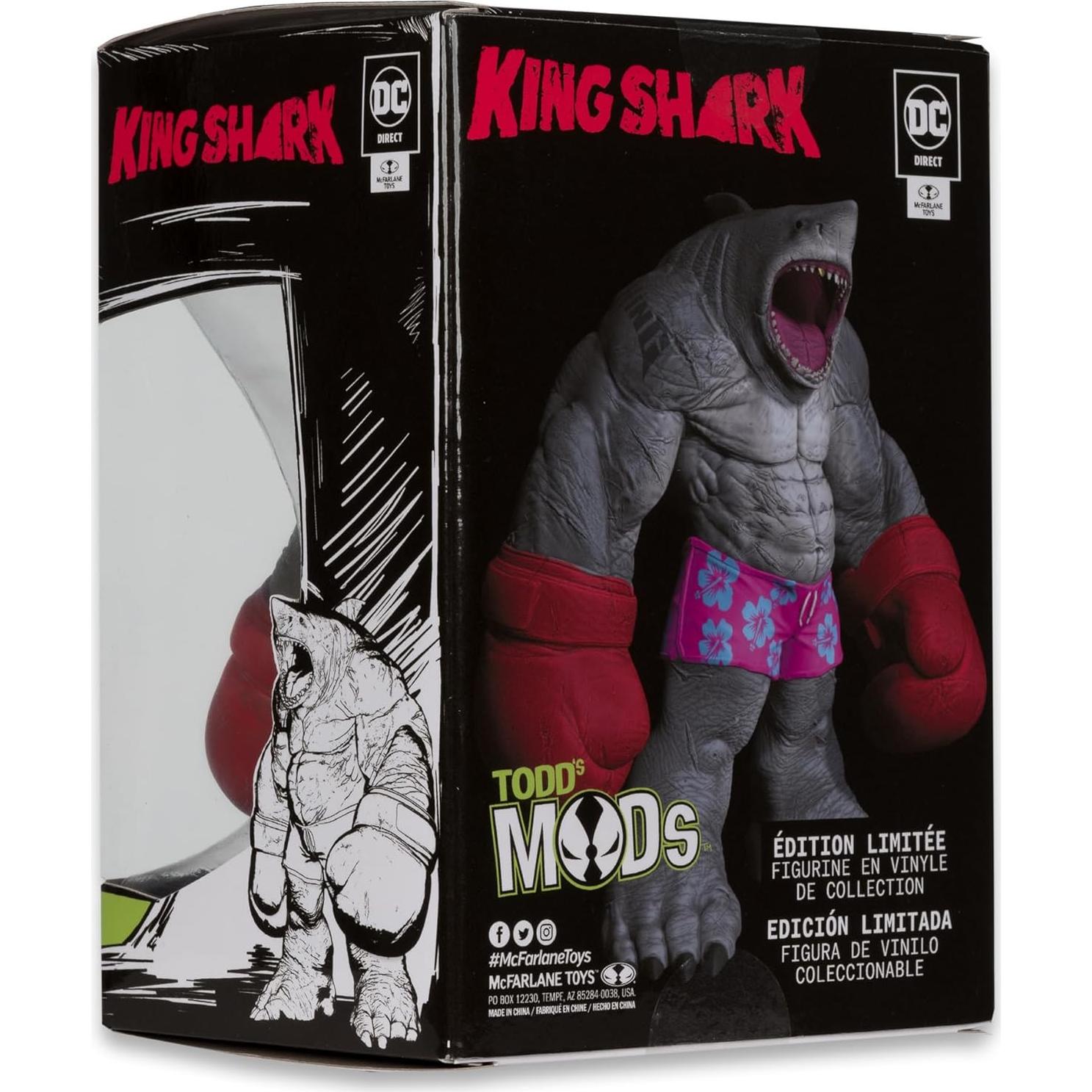 Figura de Vinilo Coleccionista McFarlane DC Rey Tiburón 11.43cm