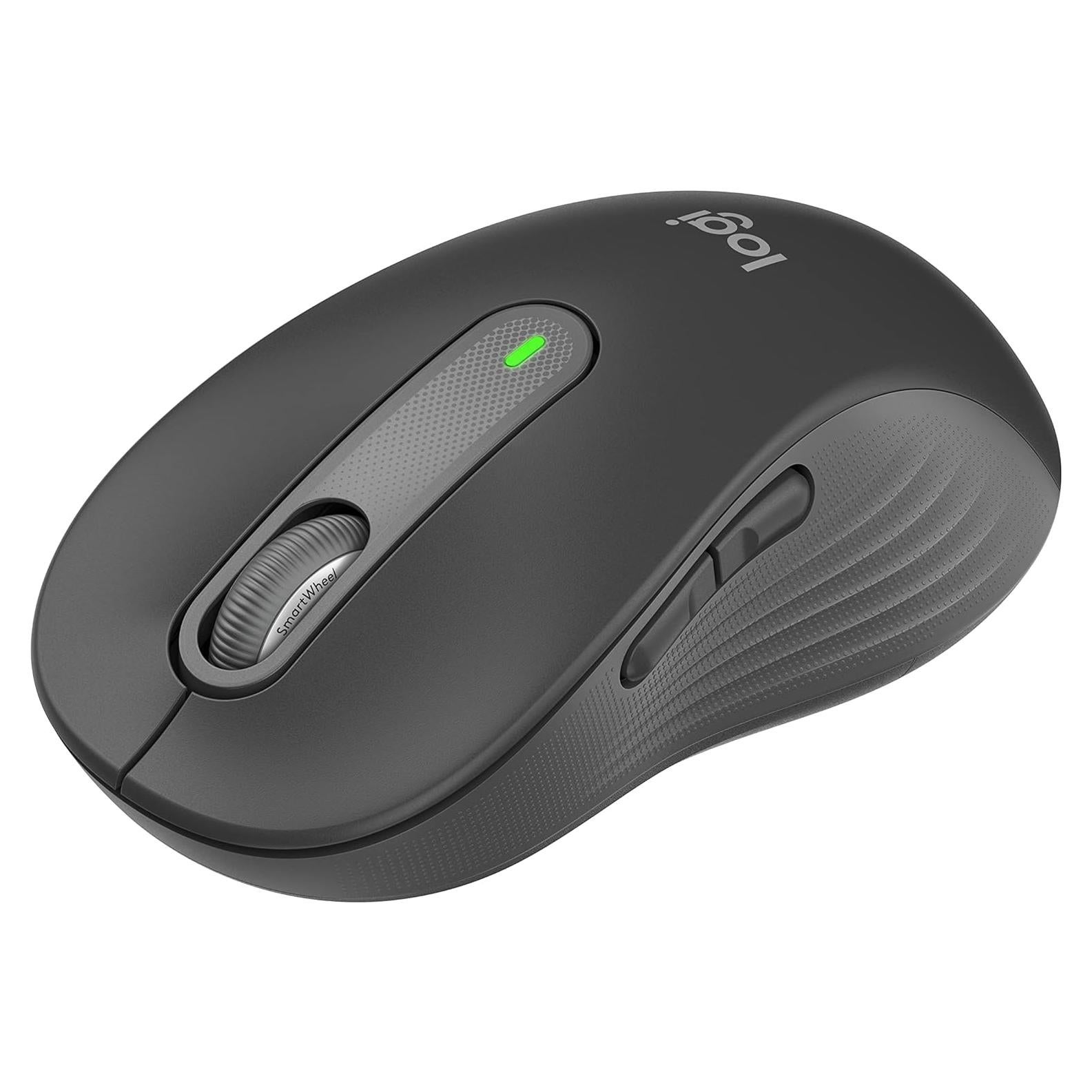 Ratón Inalámbrico Logitech Signature M650 L Grafito - Silencioso, 2 Años Batería, Conexión Bluetooth