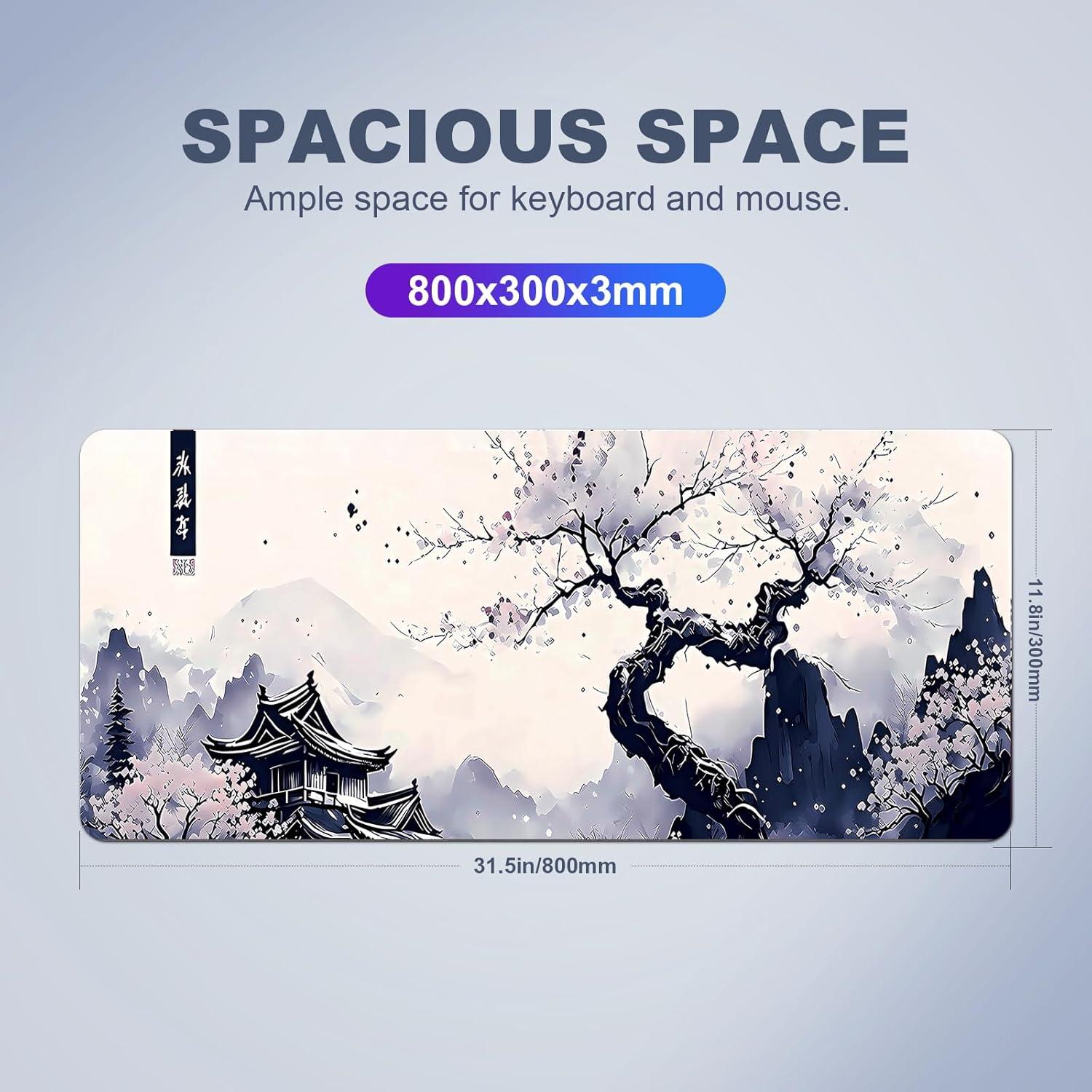 Alfombrilla de Ratón Grande OLDBER Anime 80x30 cm Antideslizante