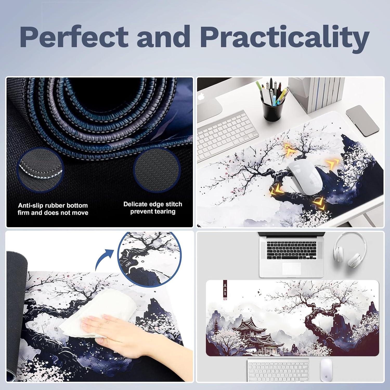 Alfombrilla de Ratón Grande OLDBER Anime 80x30 cm Antideslizante