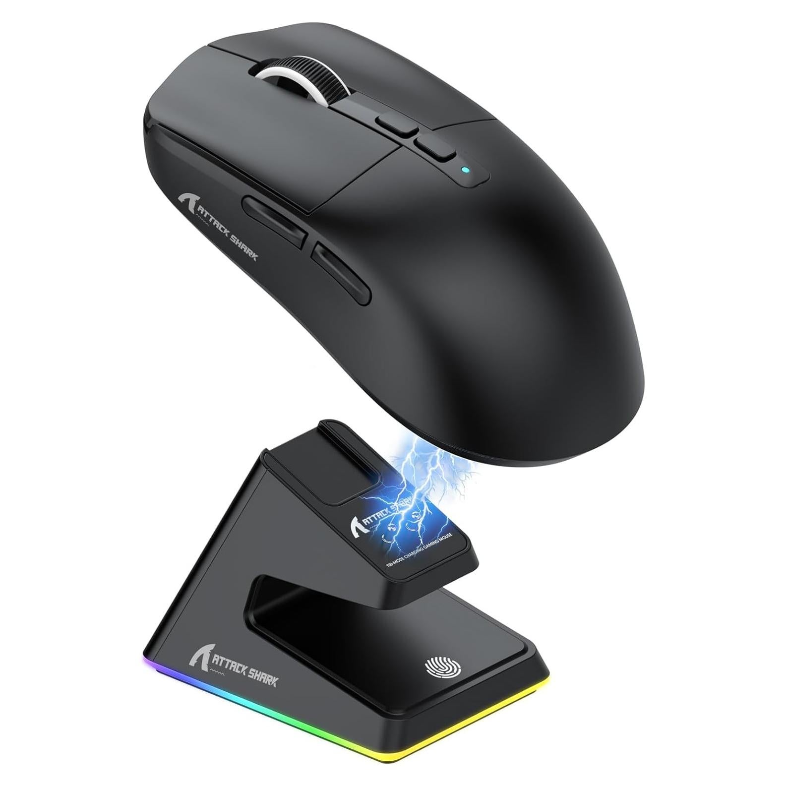 Ratón Gaming Inalámbrico MAMBASNAKE Attack Shark X6 RGB