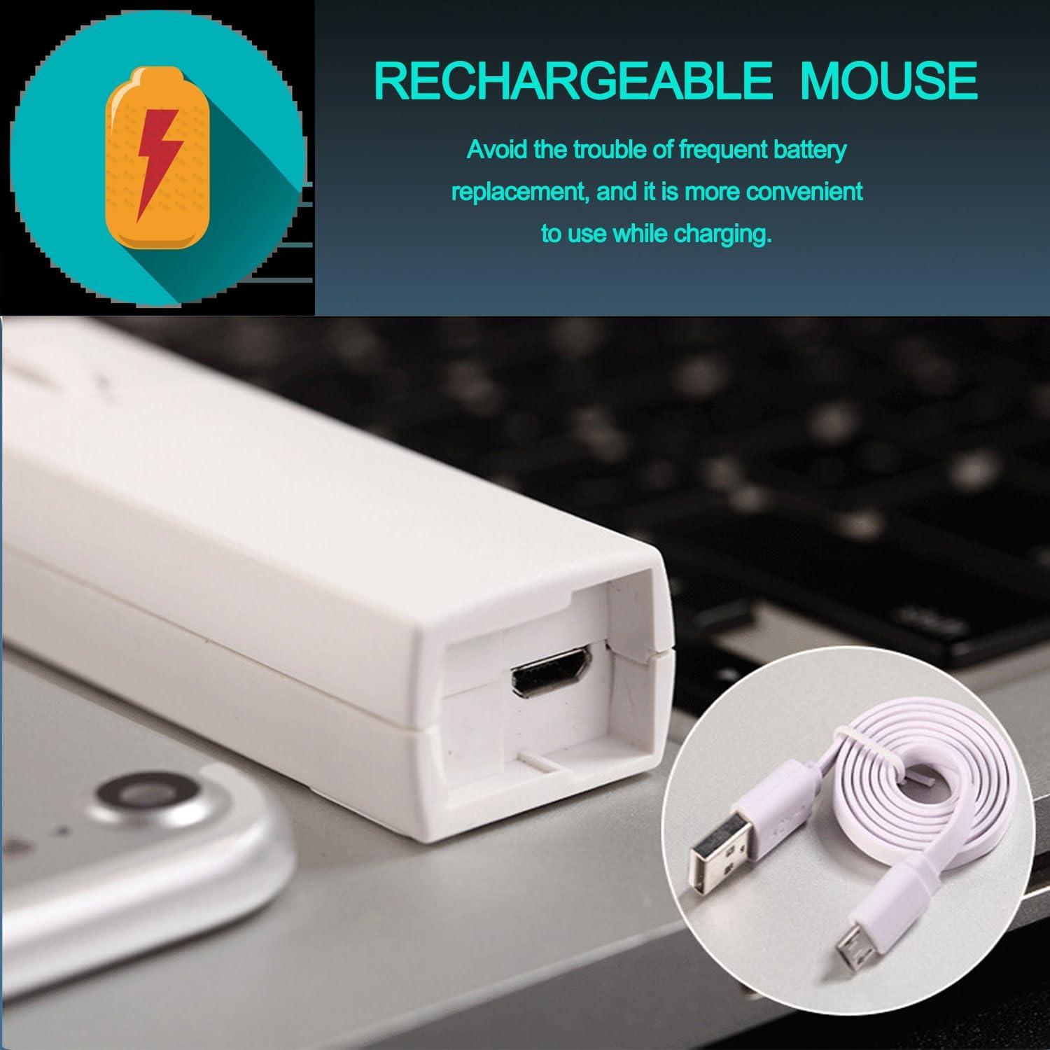 Ratón Inalámbrico Bluetooth Bebettor Mini 1200 DPI Recargable