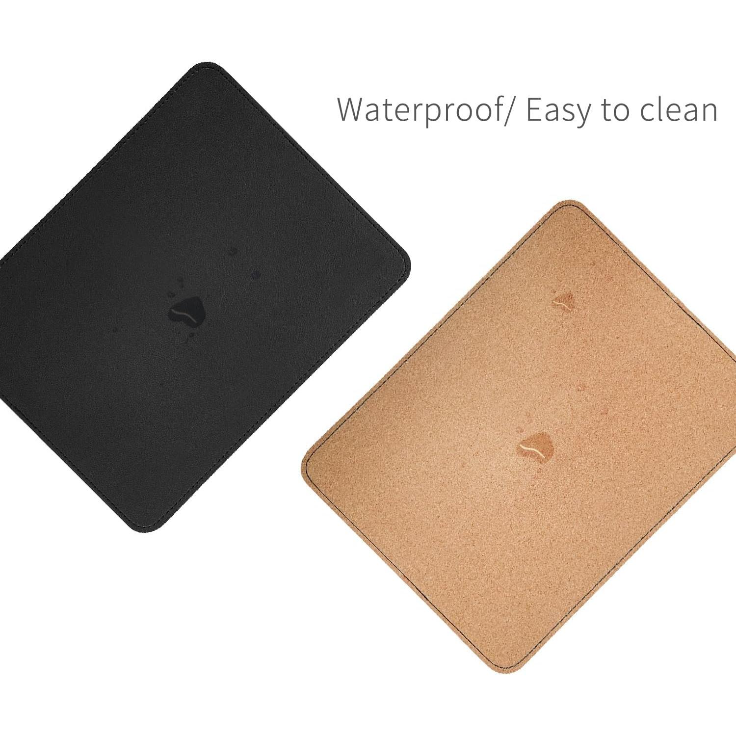 Almohadilla de Ratón Doble Cara RENMTURE 20.32x27.94 cm Gris