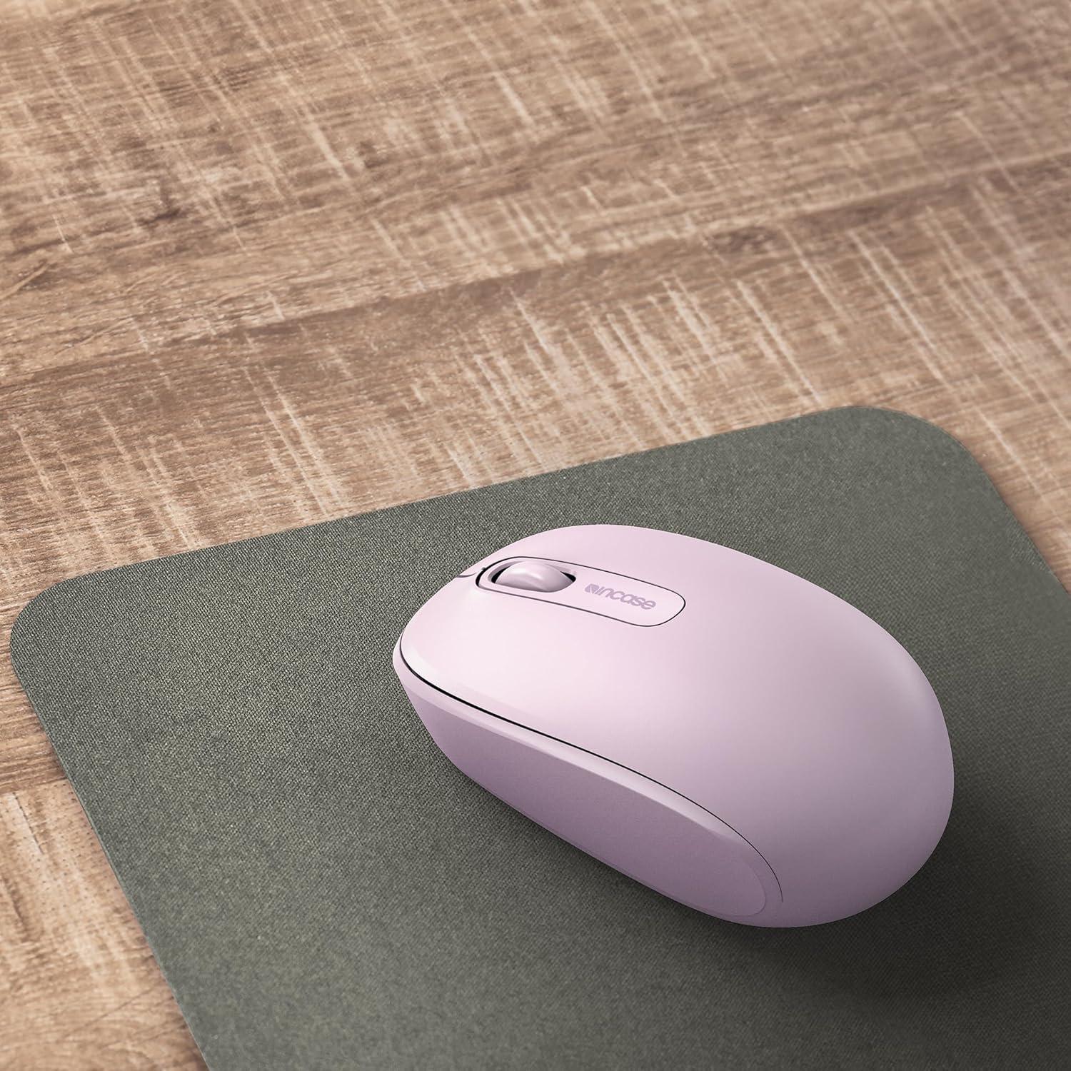 Mouse Inalámbrico Incase 1850 - Diseño Ergonómico Ambidiestro - Orquídea Clara