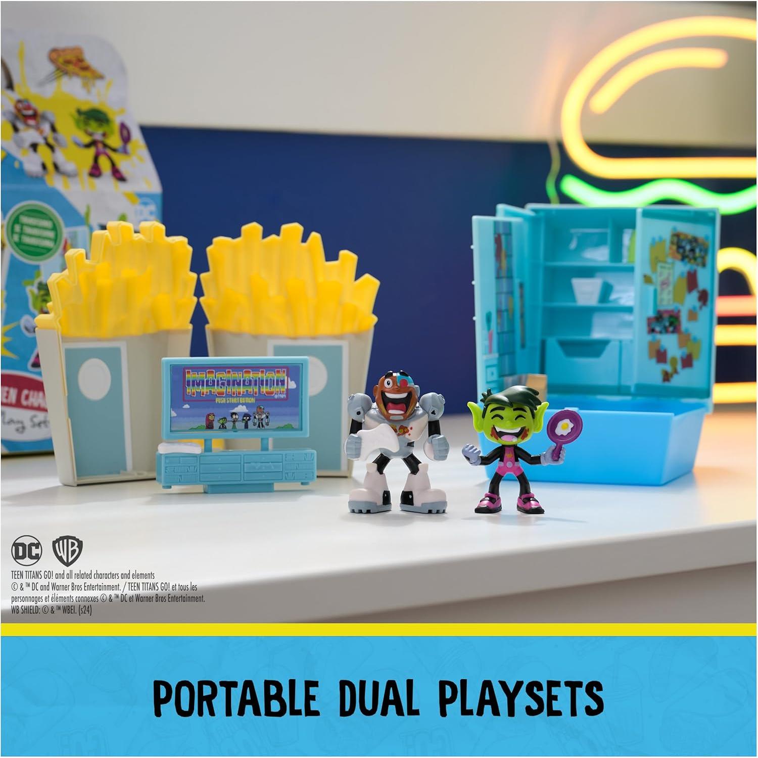 Juego de Cocina Caos Dis-Play Spin Master Teen Titans Go! 2 Figuras