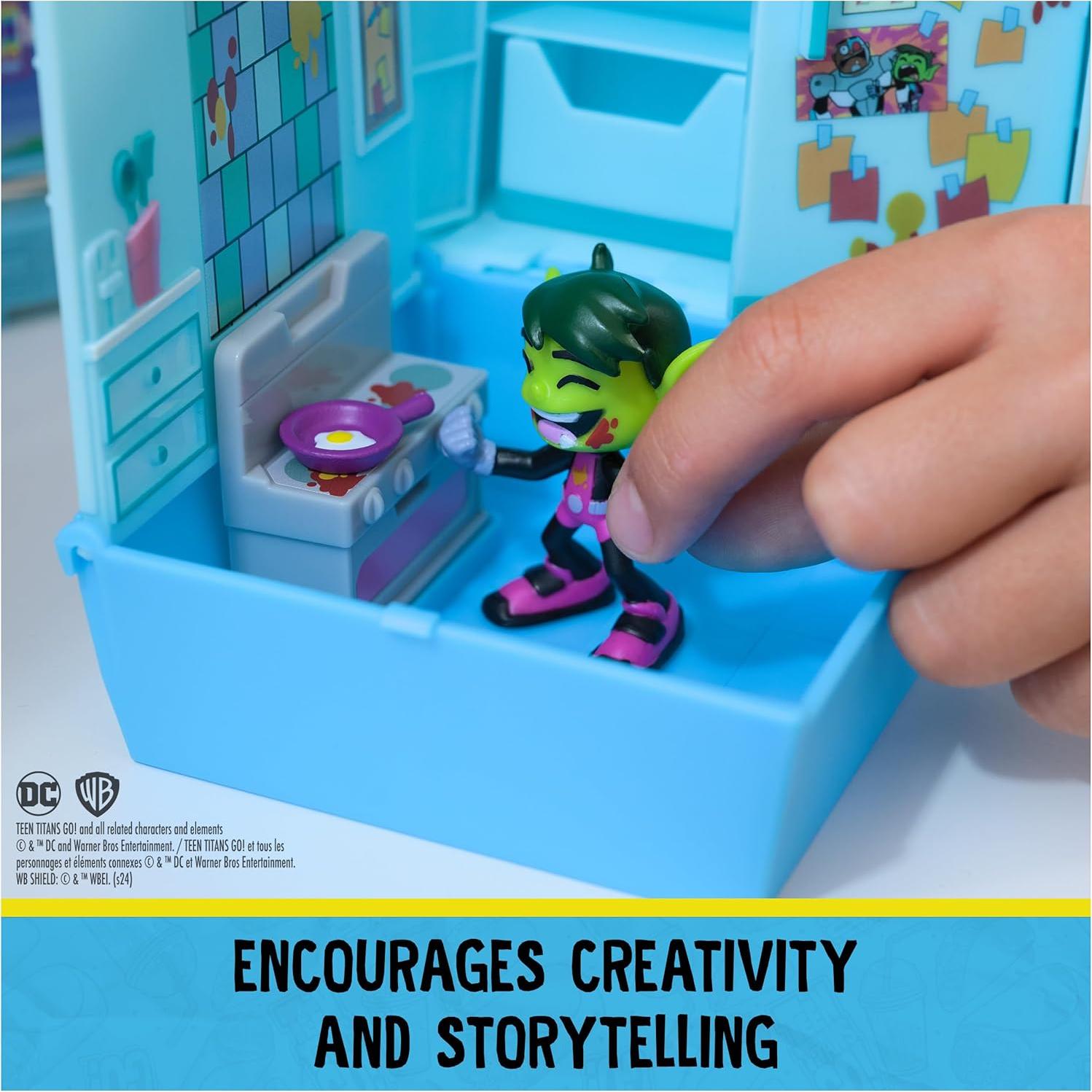 Juego de Cocina Caos Dis-Play Spin Master Teen Titans Go! 2 Figuras