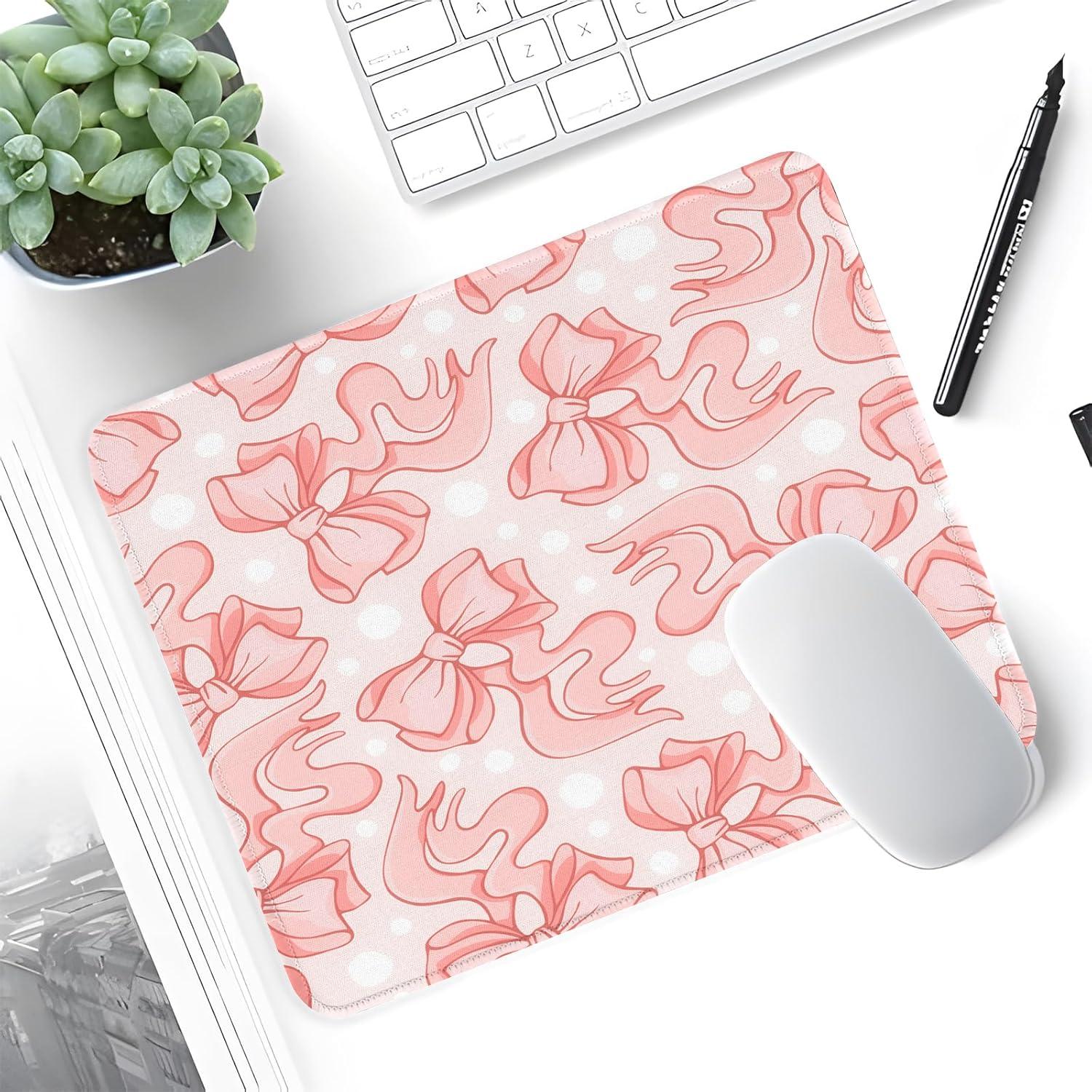 Alfombrilla de Ratón Seorsok Rosa Cuadrada Texturizada 24x20cm