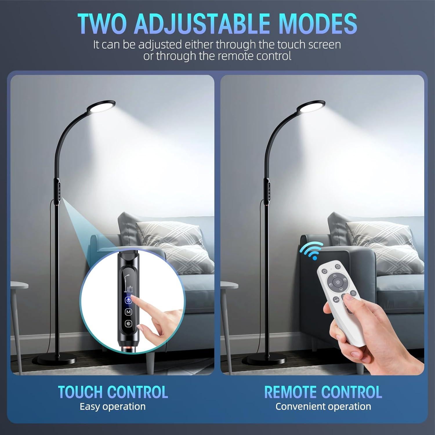 Lámpara de Terapia de Luz FBBJFF 11000 Lux Ajustable