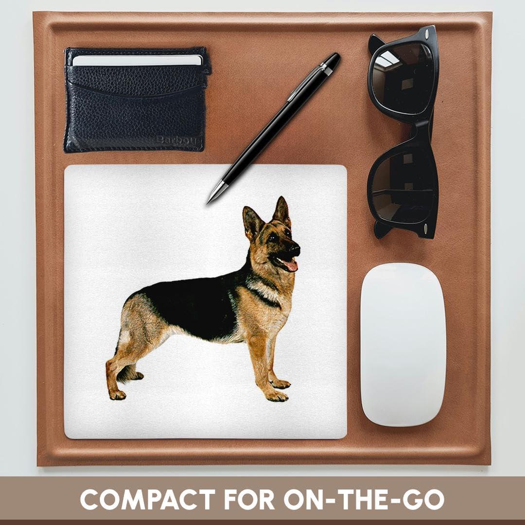 Alfombrilla de Ratón 3dRose Cuadrada Pastor Alemán 20.32cm