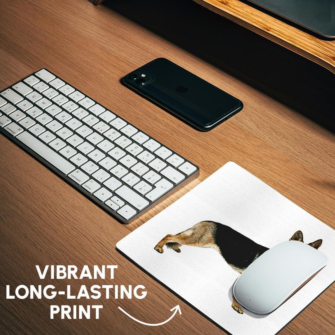 Alfombrilla de Ratón 3dRose Cuadrada Pastor Alemán 20.32cm