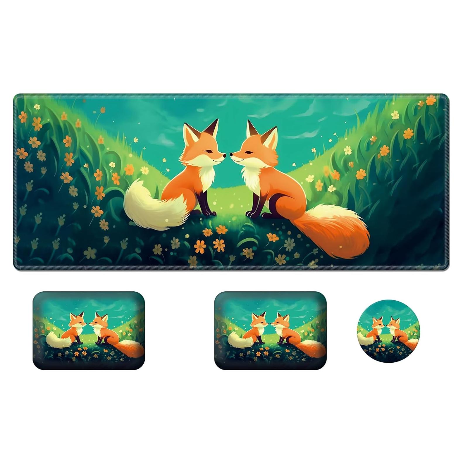 Juego de Almohadillas Ergonómicas BEOTIWAD Zorro Bonito