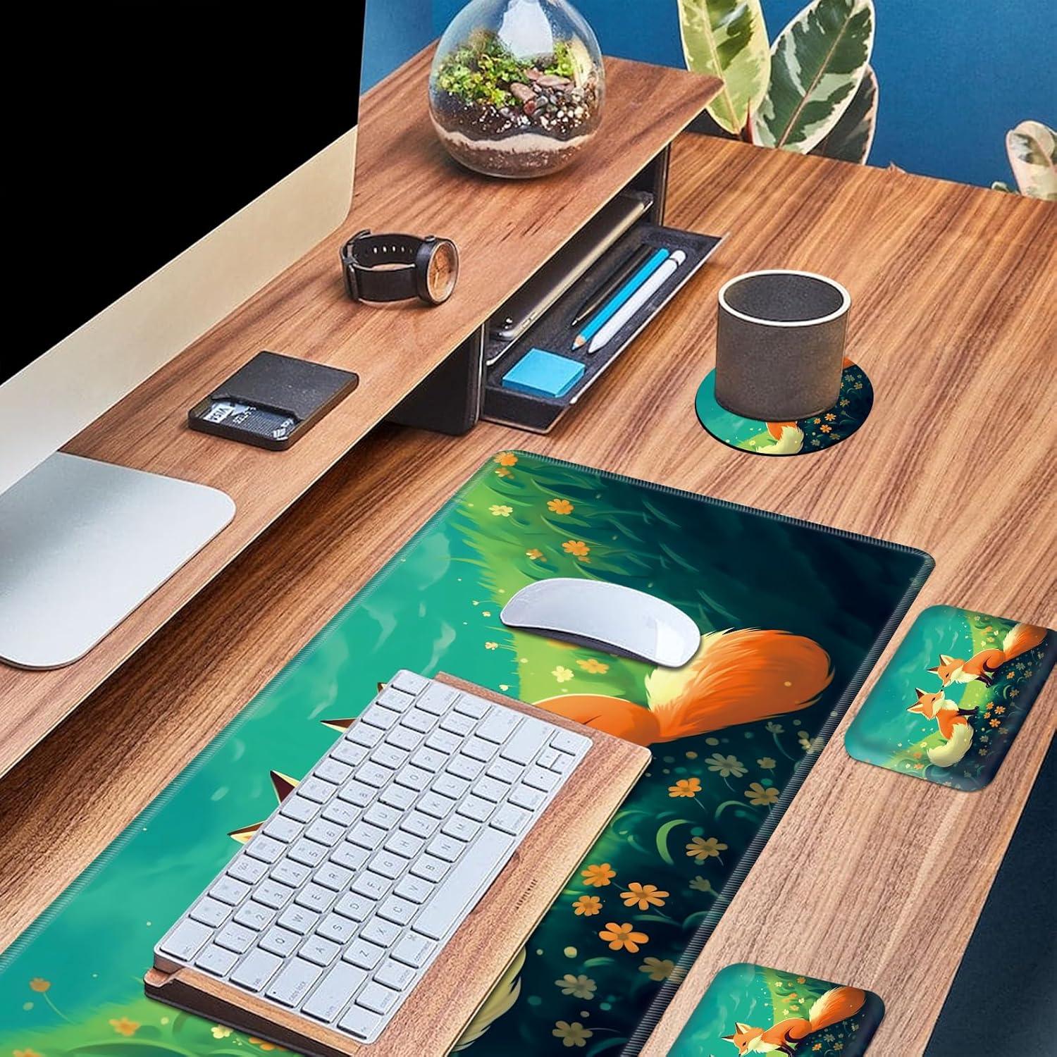 Juego de Almohadillas Ergonómicas BEOTIWAD Zorro Bonito