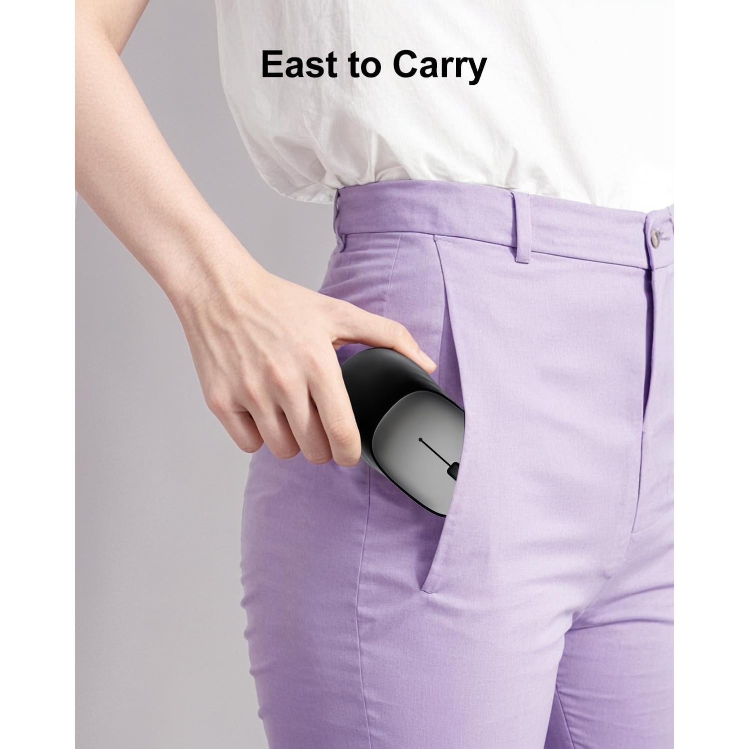 Ratón Inalámbrico Bluetooth wegear MW2, 1600 DPI, Compacto