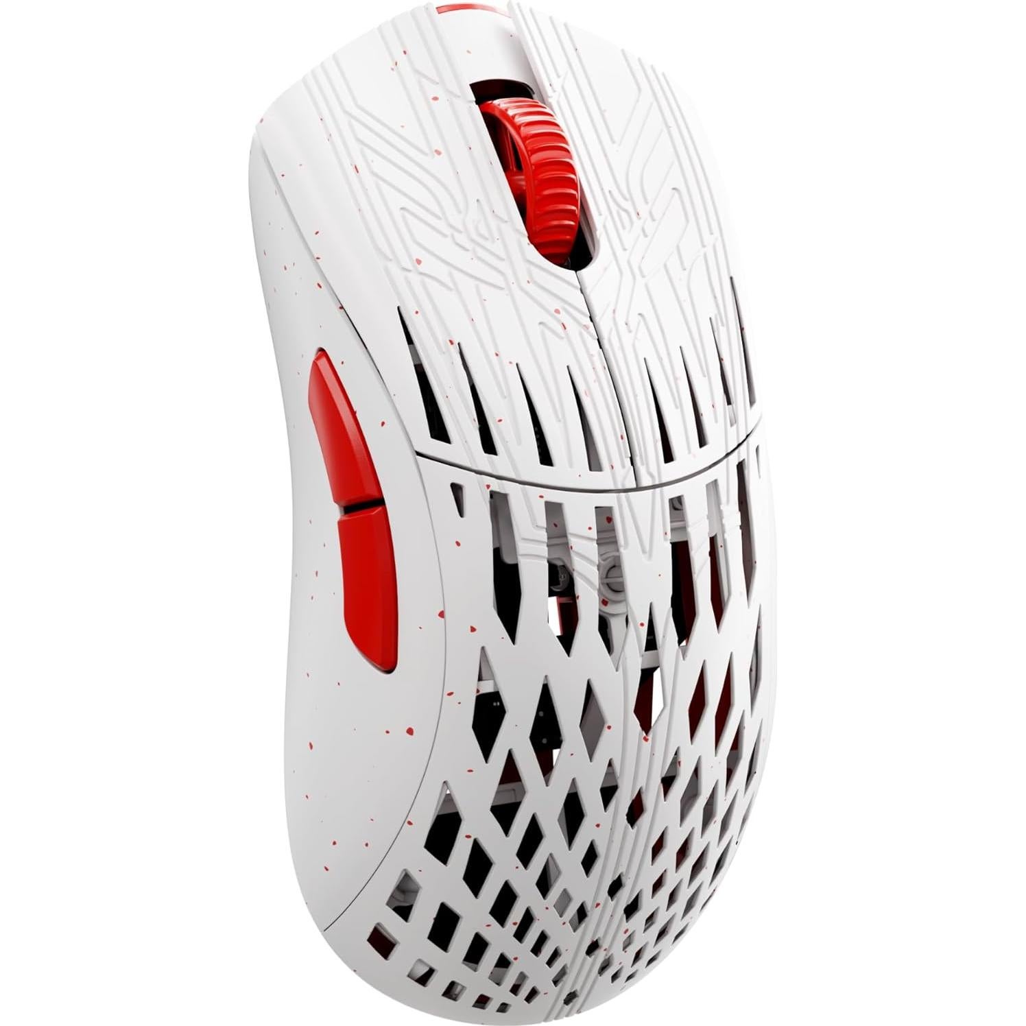 Ratón Gaming Inalámbrico PWNAGE Stormbreaker Fibra Carbono 36k DPI