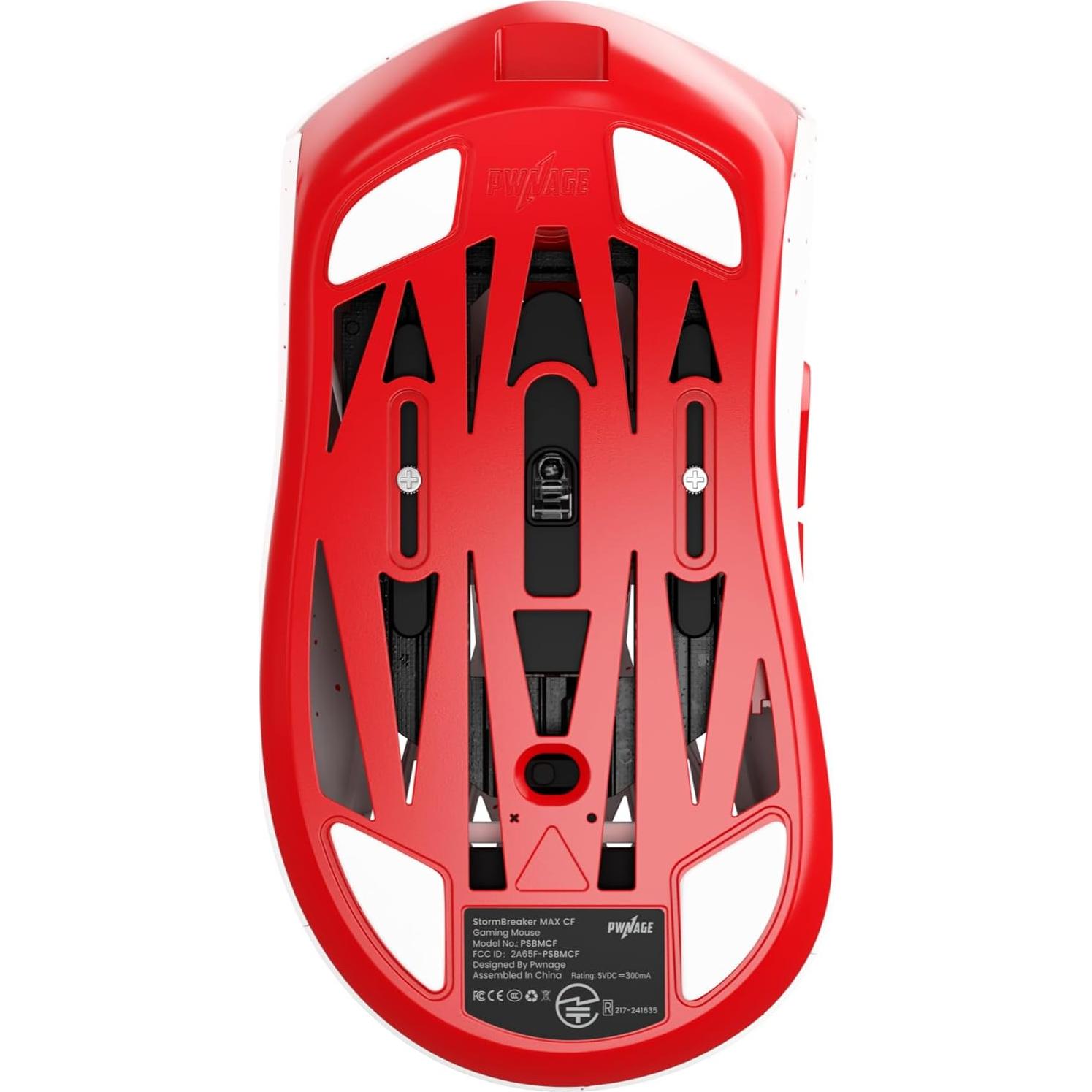 Ratón Gaming Inalámbrico PWNAGE Stormbreaker Fibra Carbono 36k DPI