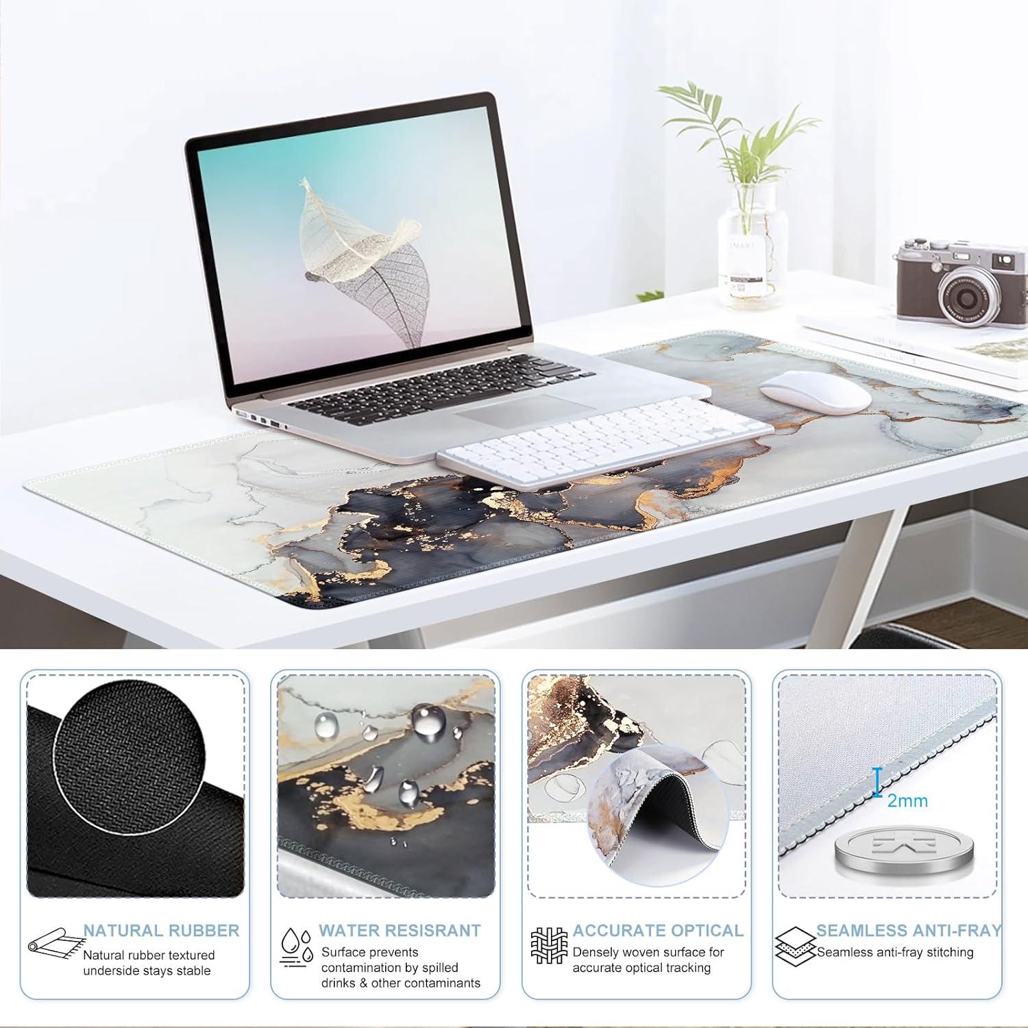 Set de Alfombrillas Ergonómicas iCasso 4 en 1 Mármol Gris