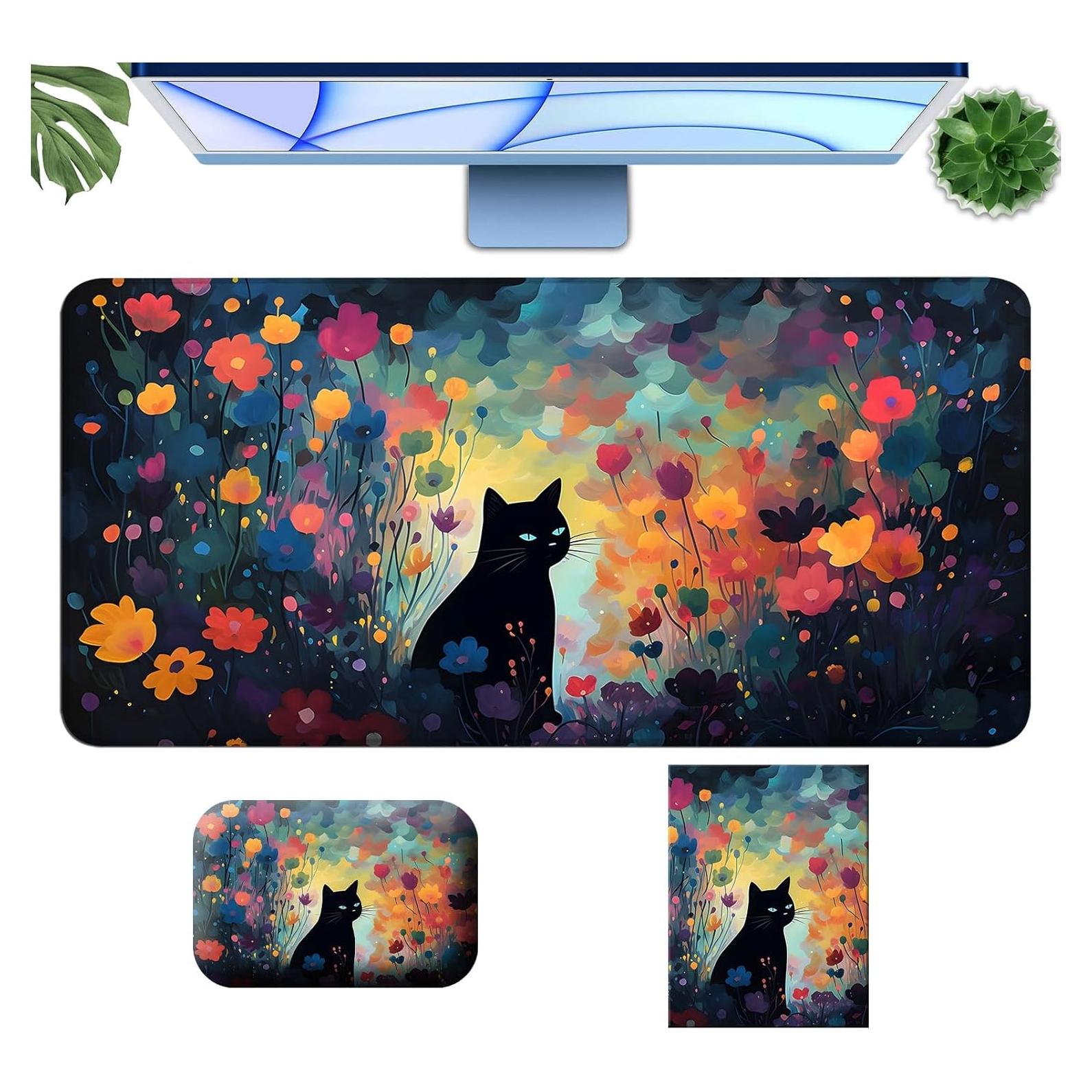 Juego de Alfombrillas de Ratón 3 en 1 CAPAUNVDA 60x30cm