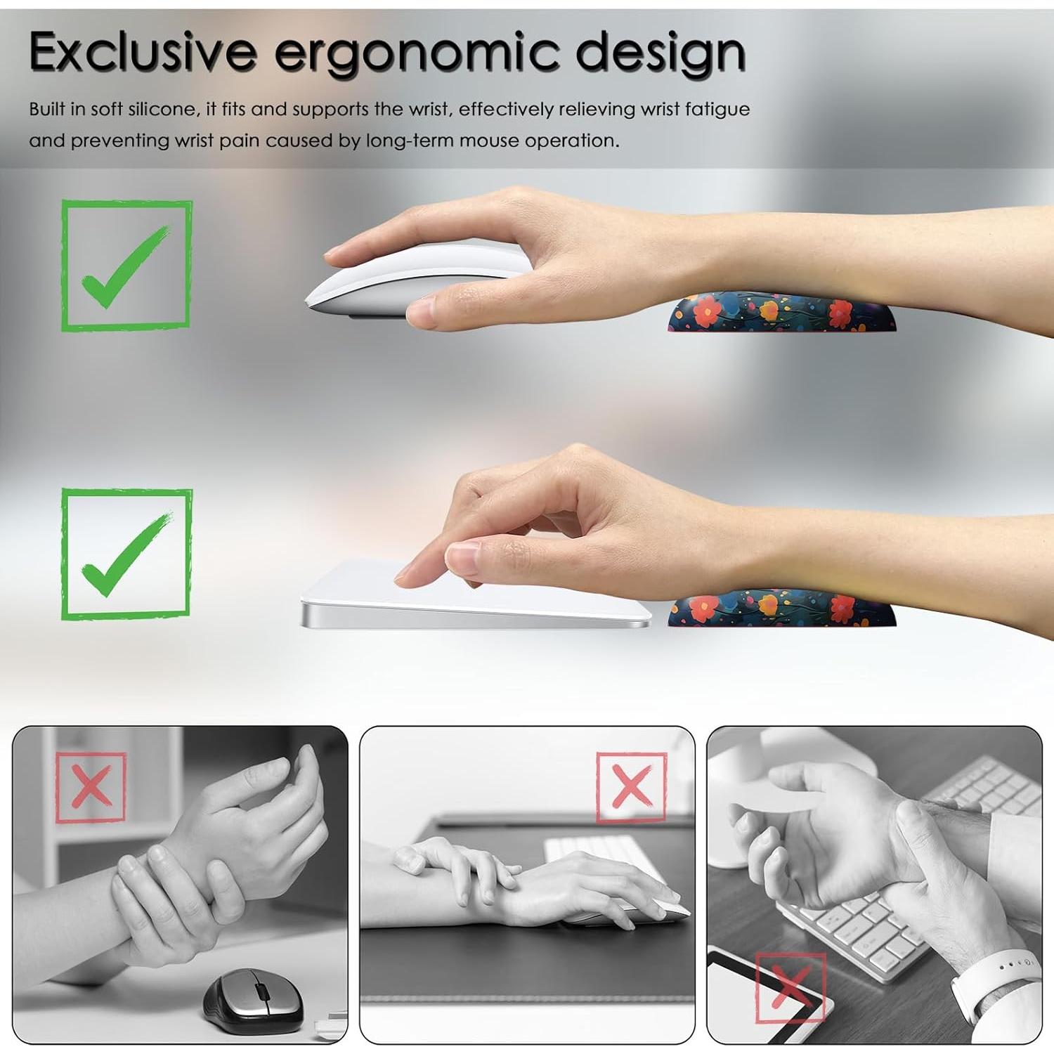 Juego de Alfombrillas de Ratón 3 en 1 CAPAUNVDA 60x30cm