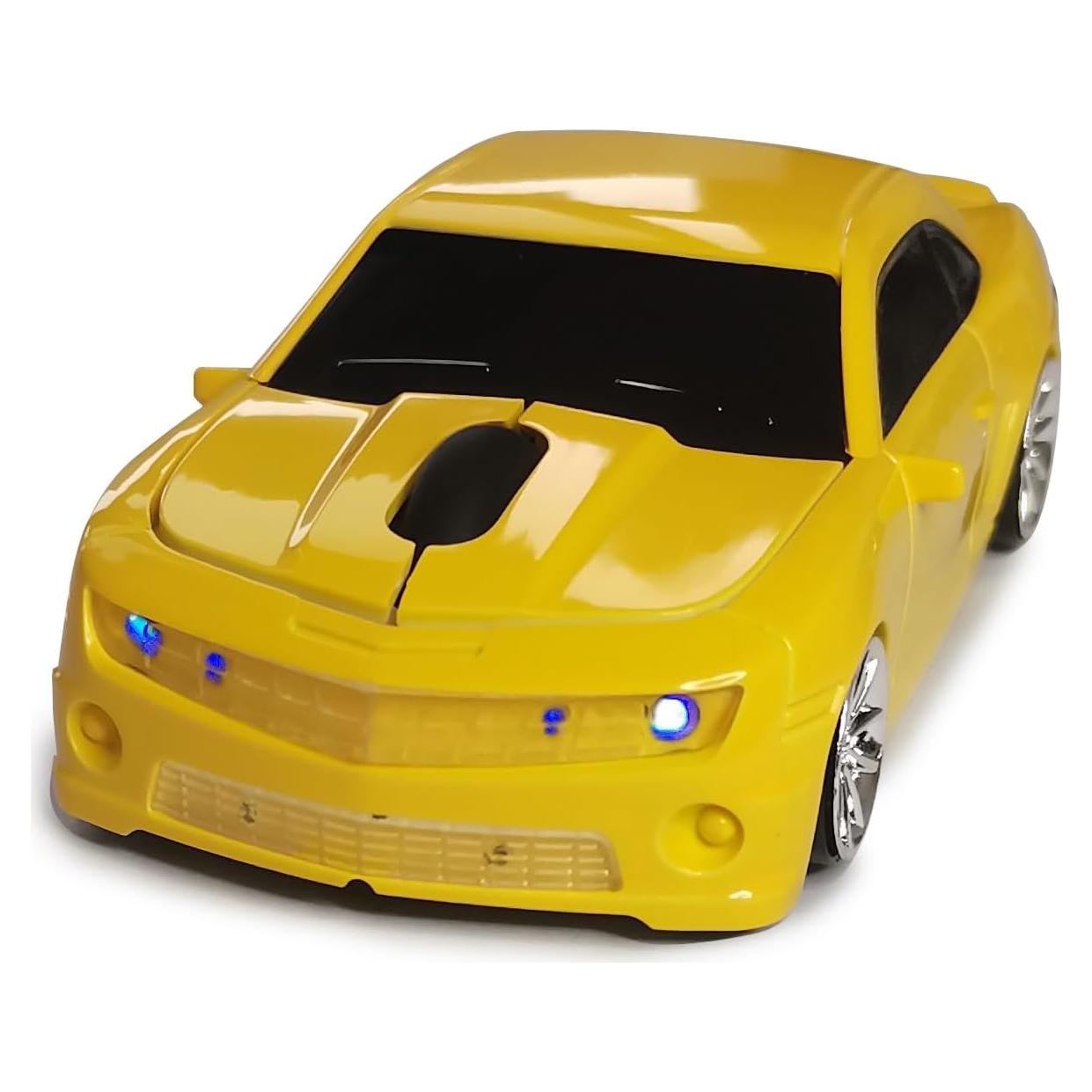 Ratón Inalámbrico WUQIDA Deportivo Amarillo 1600 DPI