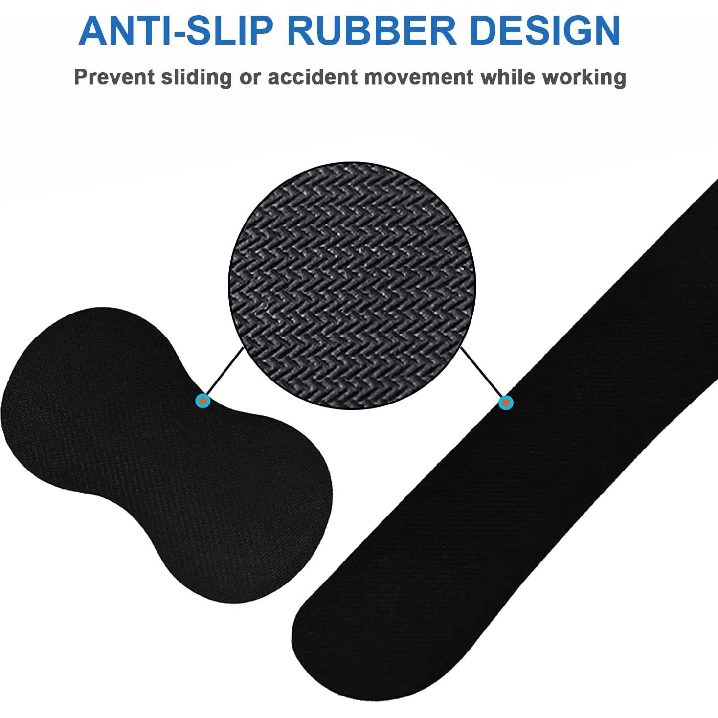 Keyboard Wrist Rest and Mouse Pad Wrist Rest Set with Coasters [4Pcs], Ergonomic Support, Non-Slip Rubber Base for Home OfficeEasy Typing & Pain Relief, Celestial Theme Sun with Crescent Moon