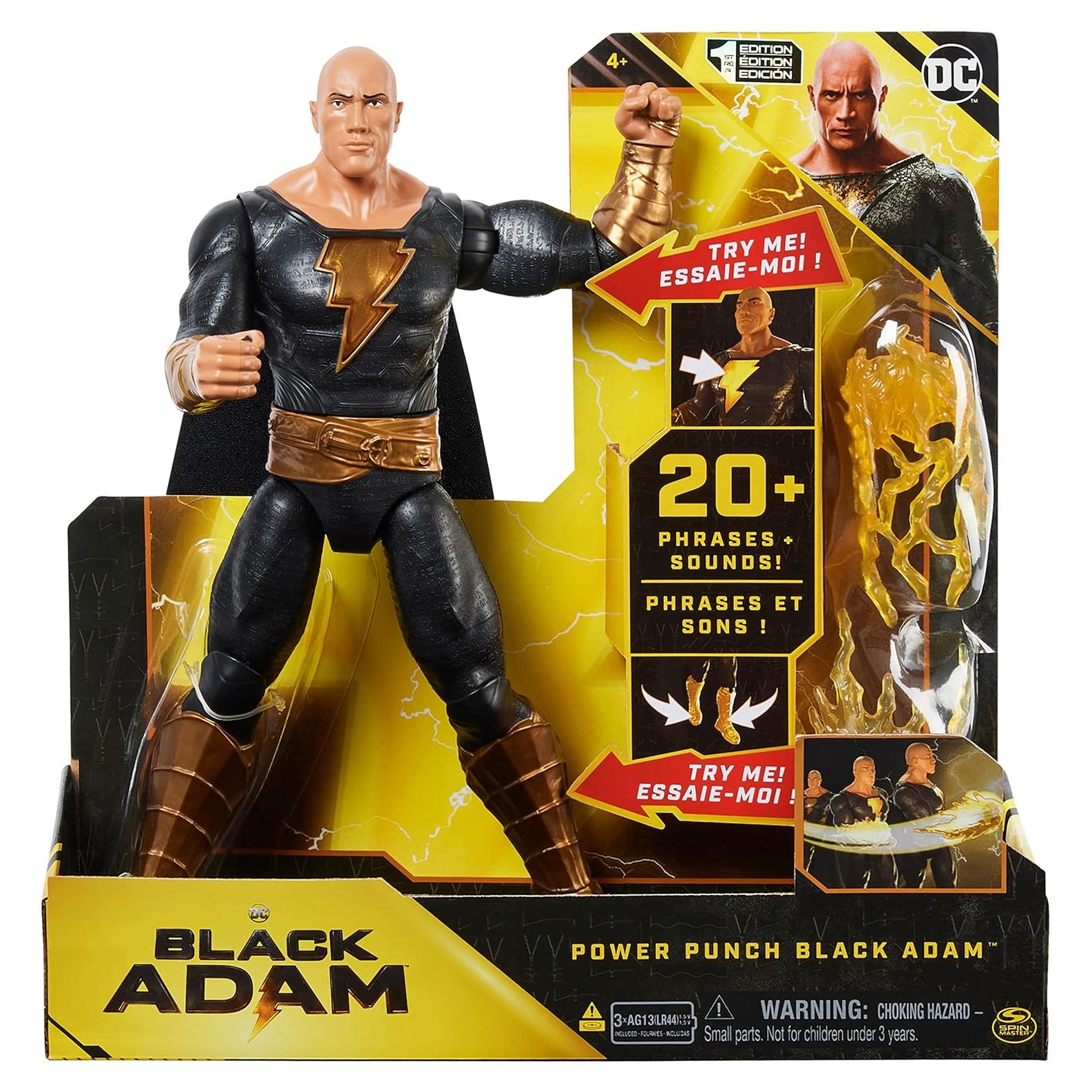 Figura de Acción Black Adam 30 cm Spin Master con Sonidos