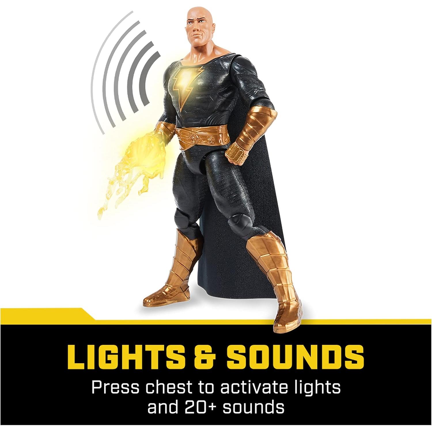 Figura de Acción Black Adam 30 cm Spin Master con Sonidos