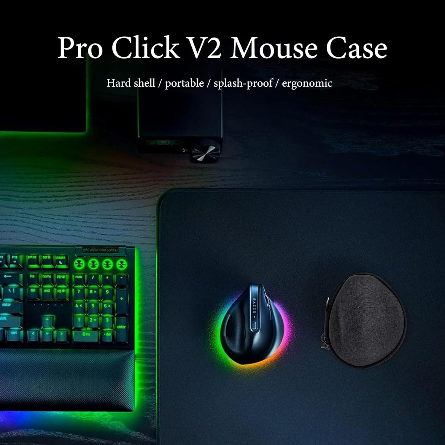 Funda Dura Geekria para Ratón Razer Pro Click V2 Vertical