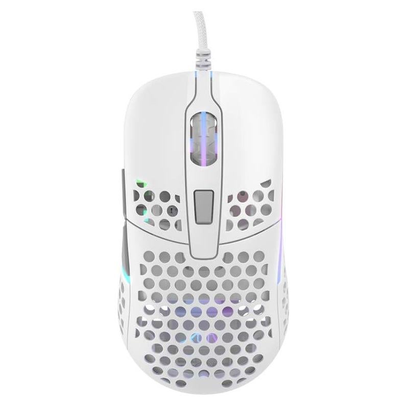 Ratón Gaming Xtrfy M42 RGB Ultra Ligero Blanco