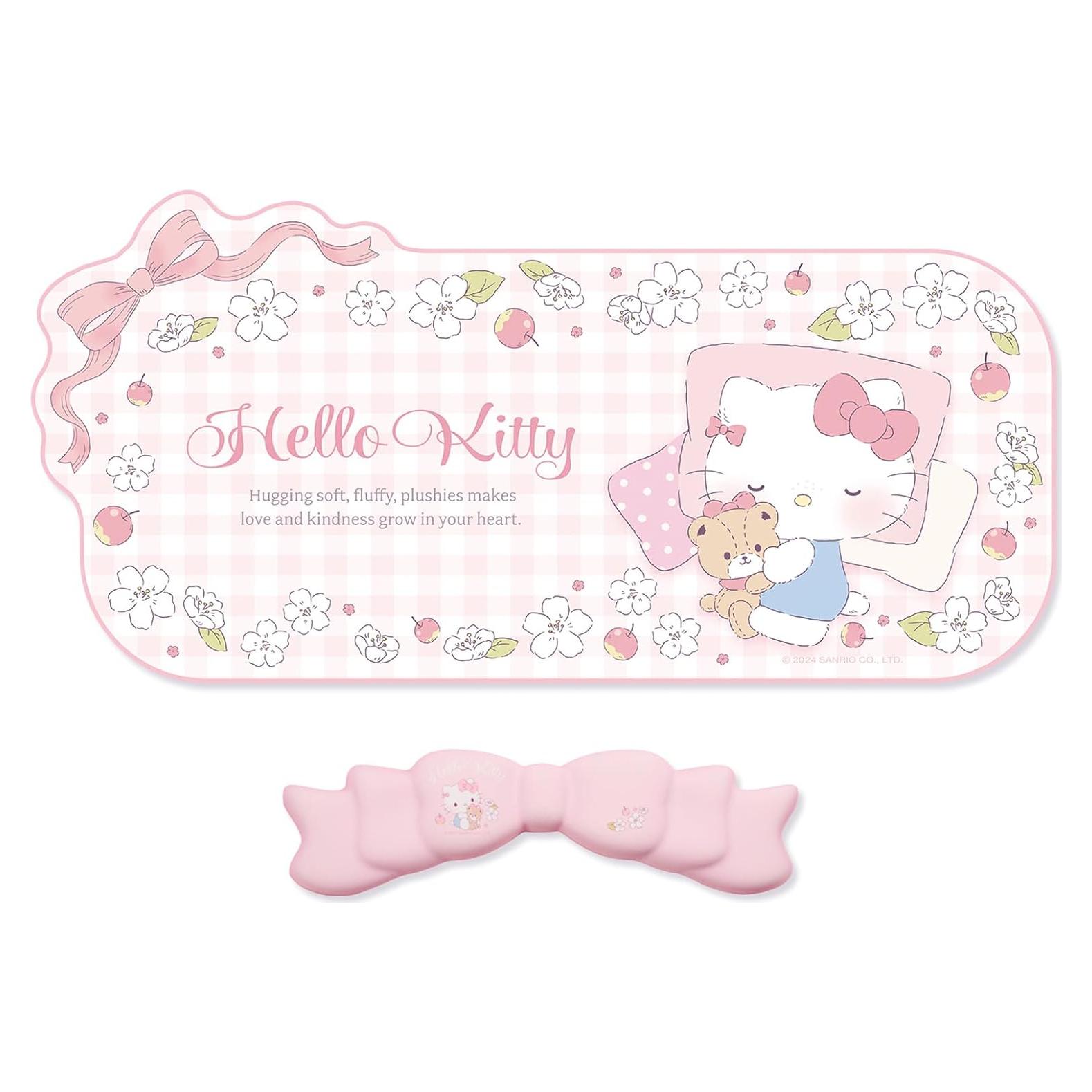 Conjunto Alfombrilla de Ratón Kuitmor Gato Flor Antideslizante