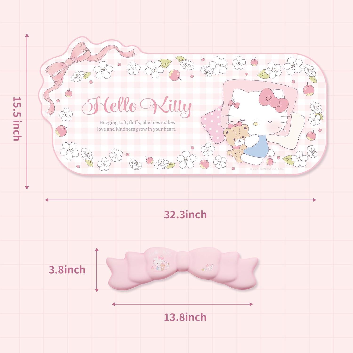 Conjunto Alfombrilla de Ratón Kuitmor Gato Flor Antideslizante