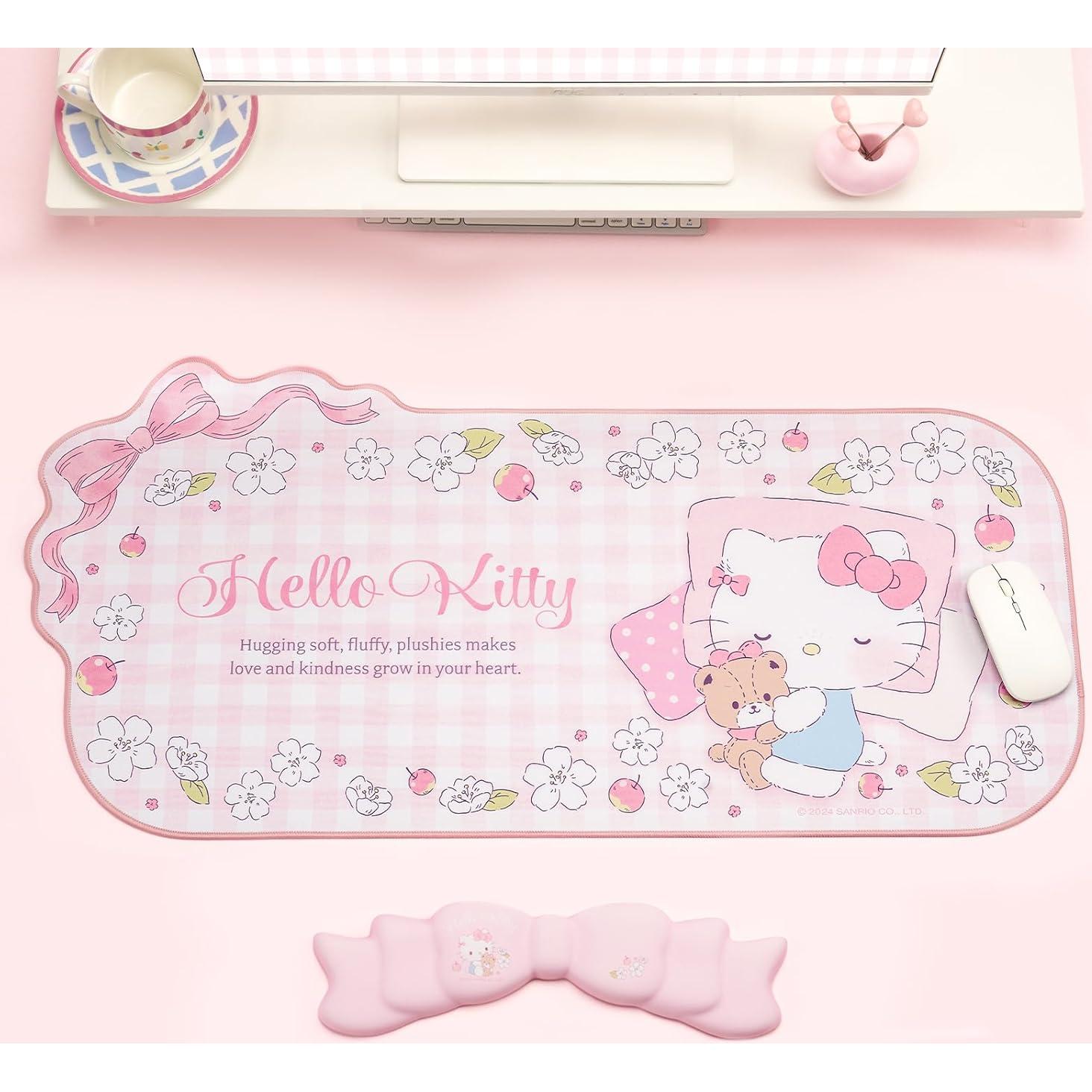 Conjunto Alfombrilla de Ratón Kuitmor Gato Flor Antideslizante