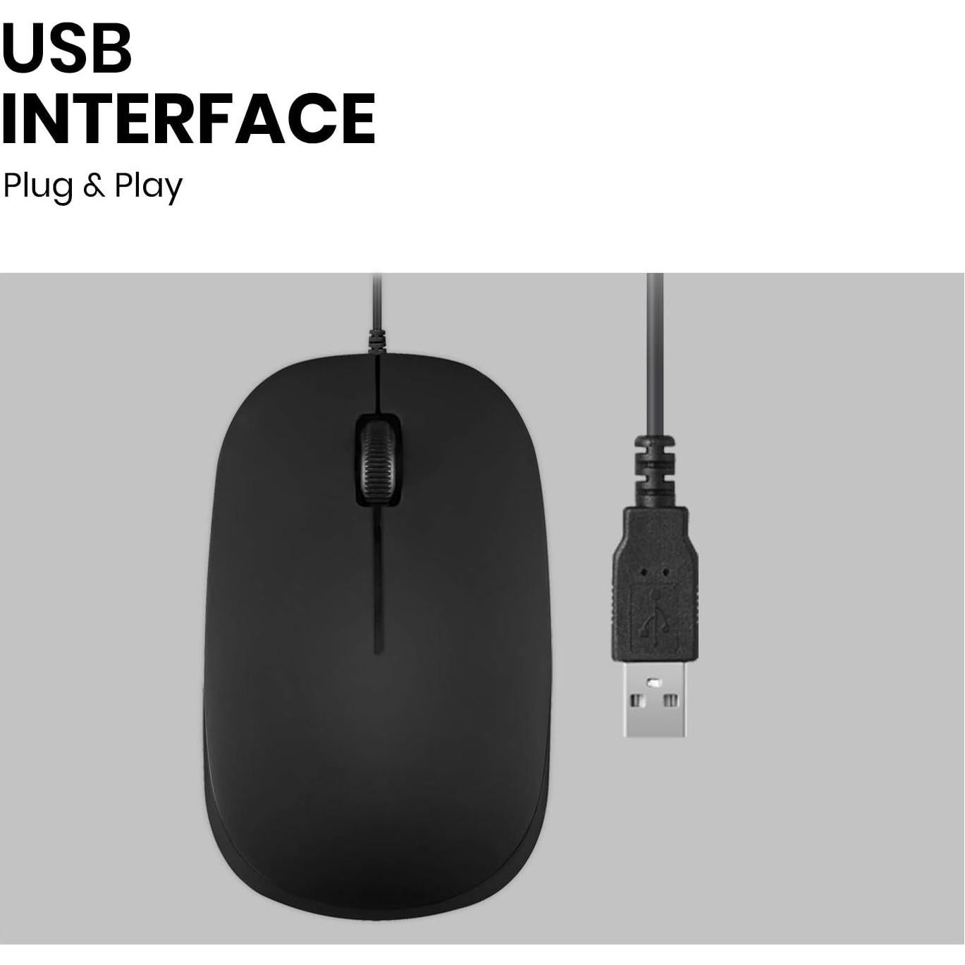 Ratón Óptico USB Perixx PERIMICE-201U 3 Botones 1000dpi Negro