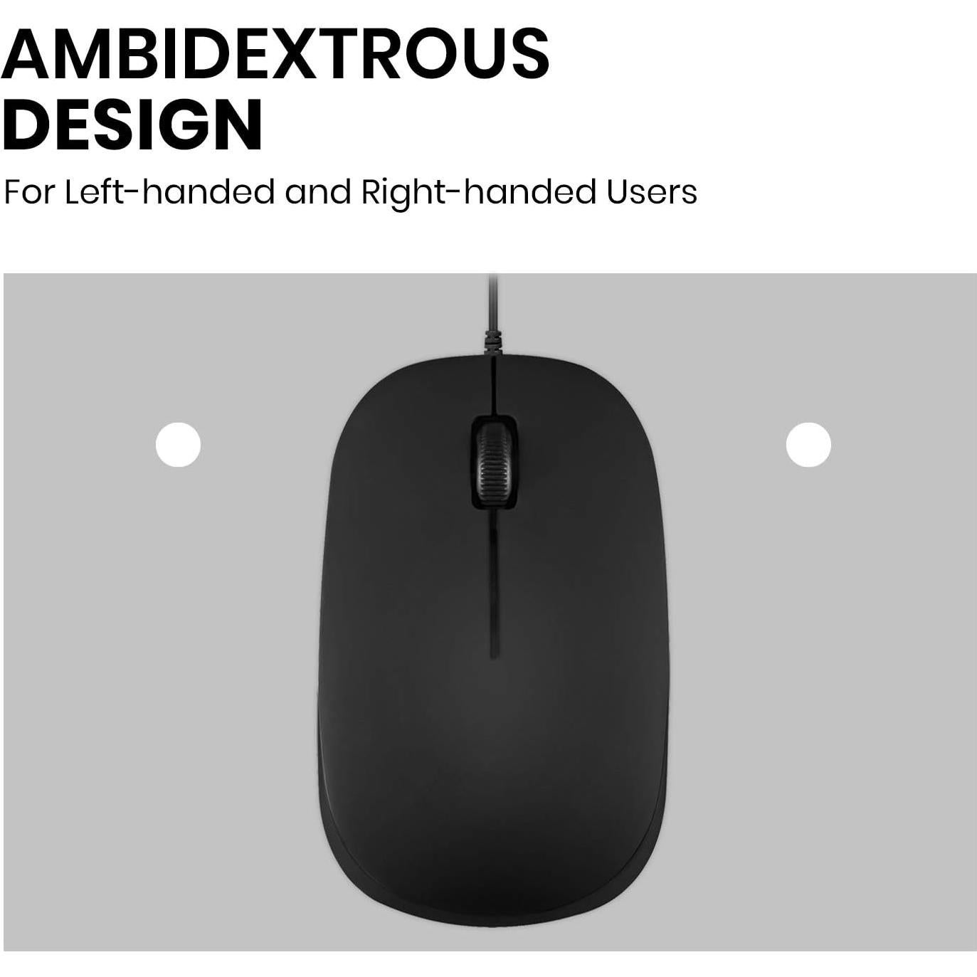 Ratón Óptico USB Perixx PERIMICE-201U 3 Botones 1000dpi Negro