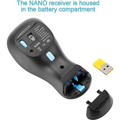 Ratón Óptico Inalámbrico Zerone 1600 DPI Dual Modo