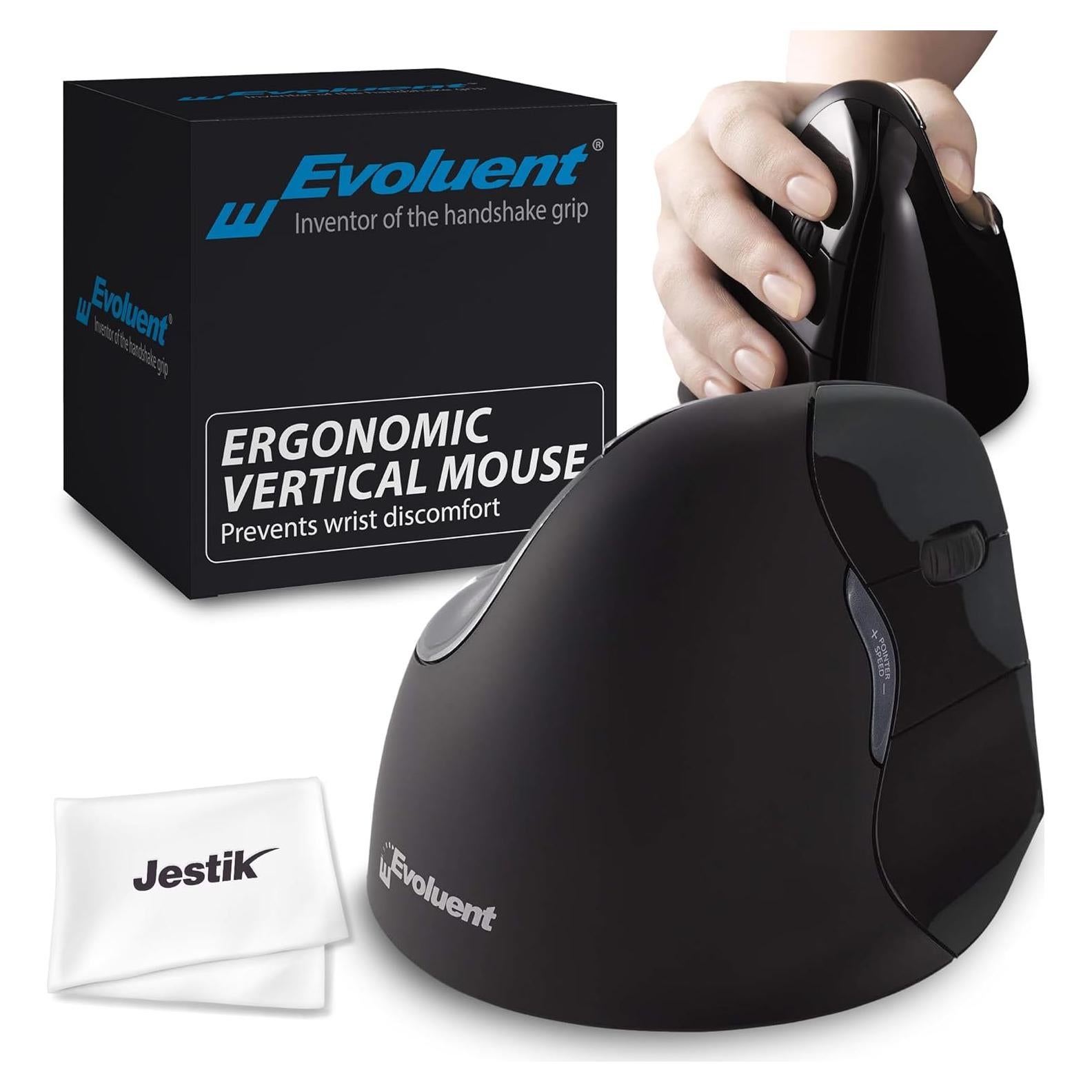 Mouse Vertical Evoluent VM4RM Ergonómico Inalámbrico para Mac