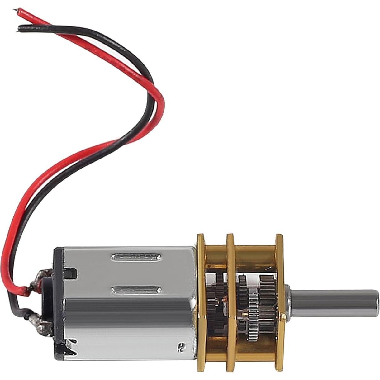 10 Piezas Motor de Engranaje Mini N20 DC 3V-6V Metal