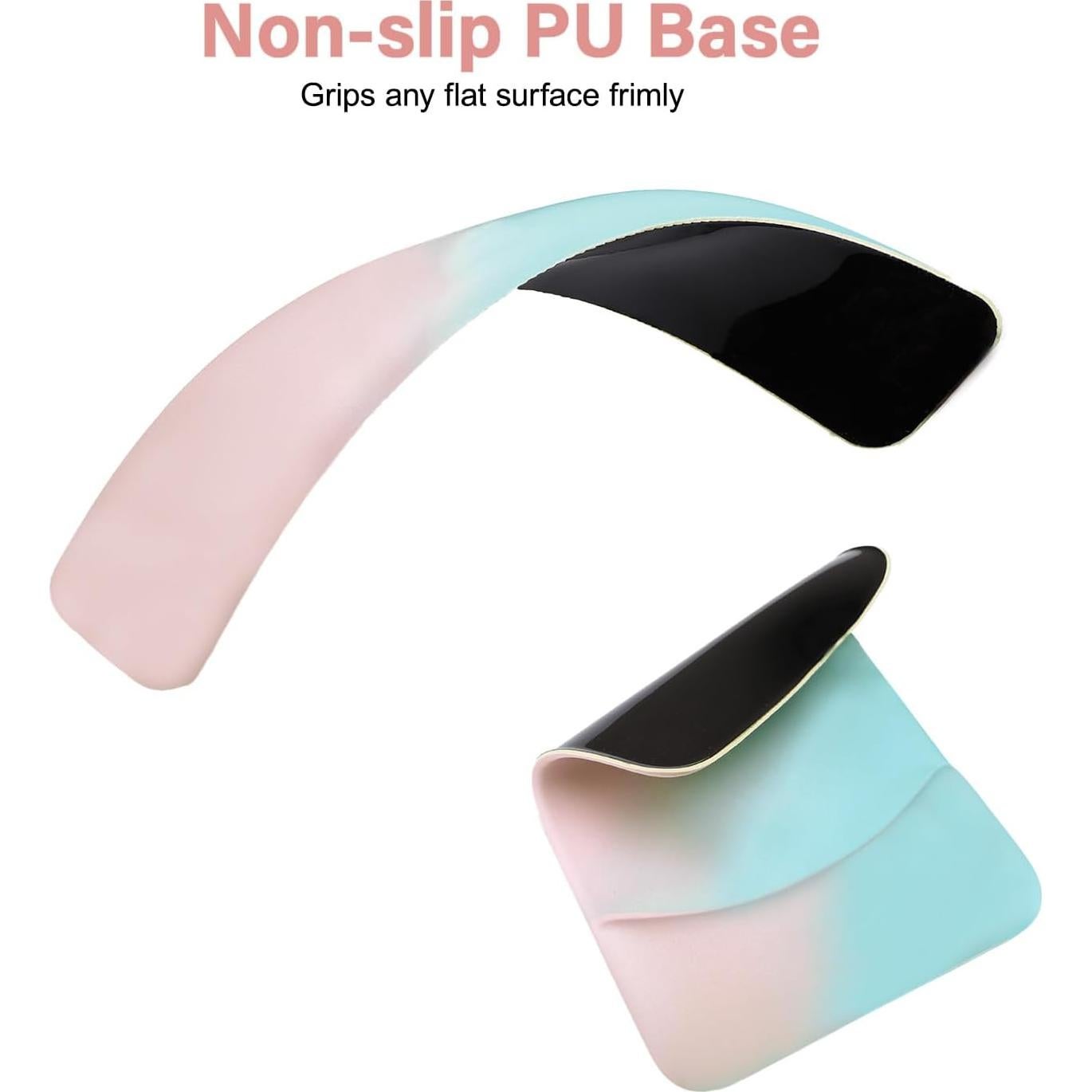 Soporte Reposamuñecas MOSISO Ergonomico Azul para Teclado y Ratón