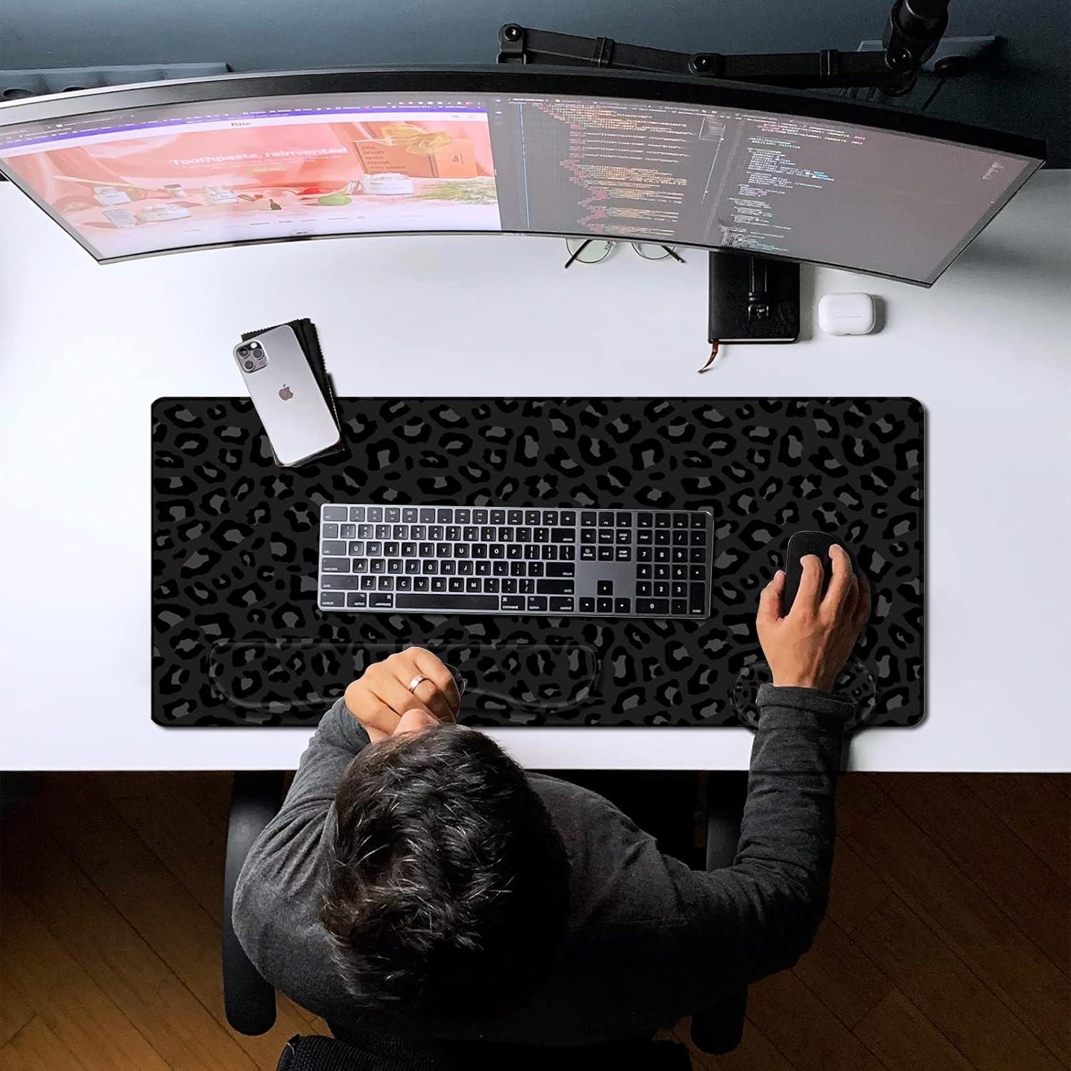 Juego de Alfombrillas de Ratón Deokke 3 Piezas Ergonomicas 80x40cm